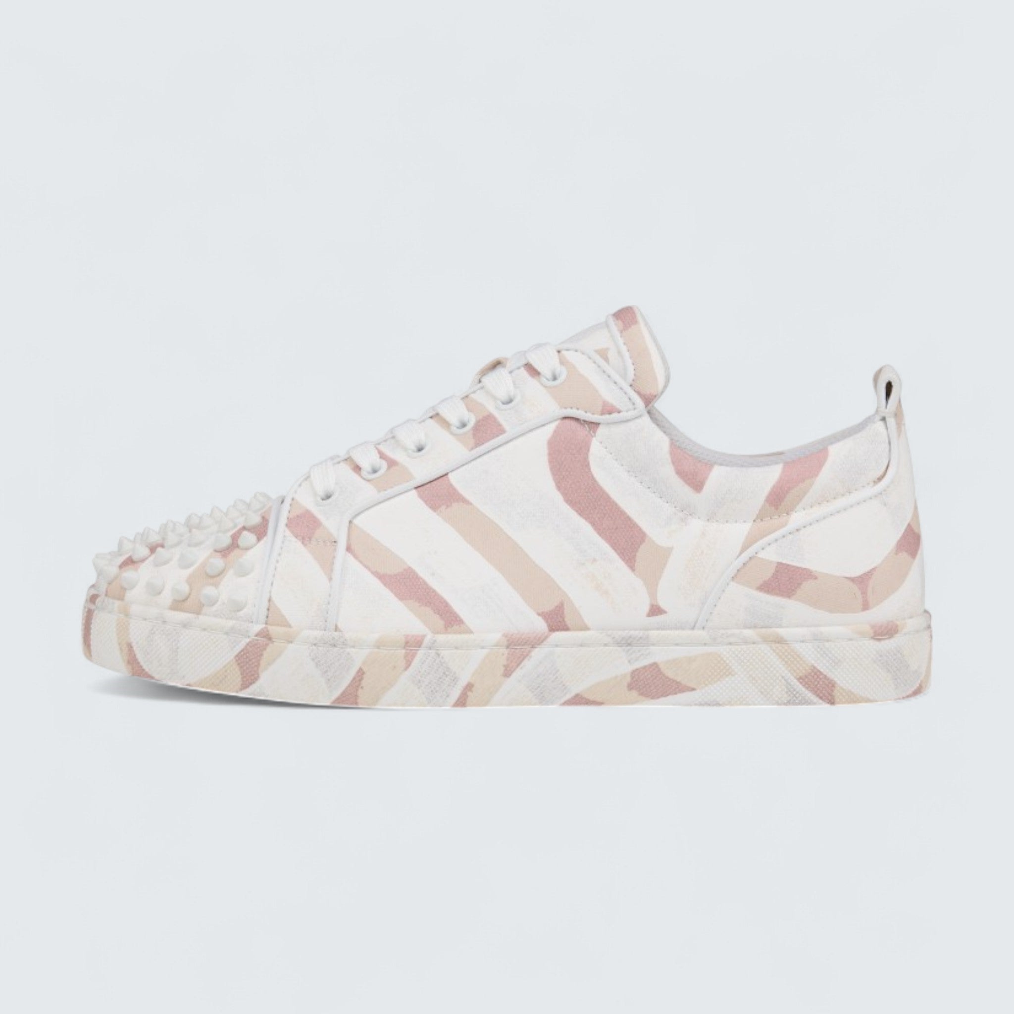 Louis Junior Spikes Gaagal Coated Canvas Leche