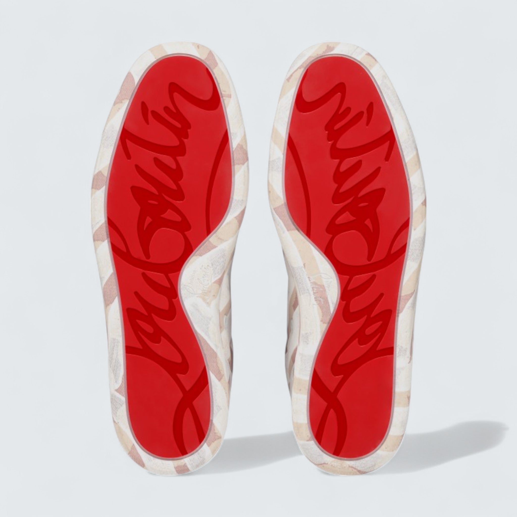 Louis Junior Spikes Gaagal Coated Canvas Leche