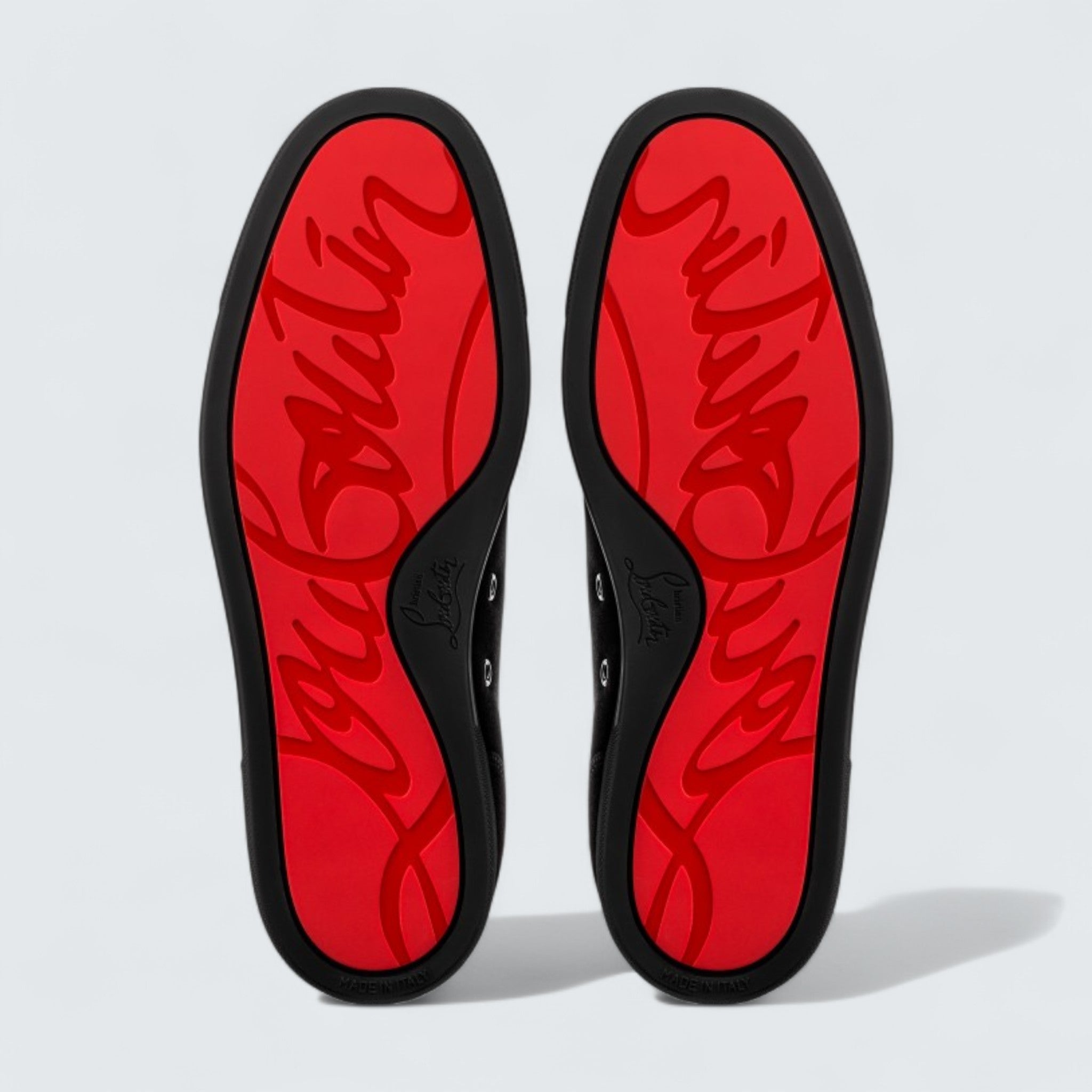 Louis Junior Spikes Veau Velours Black