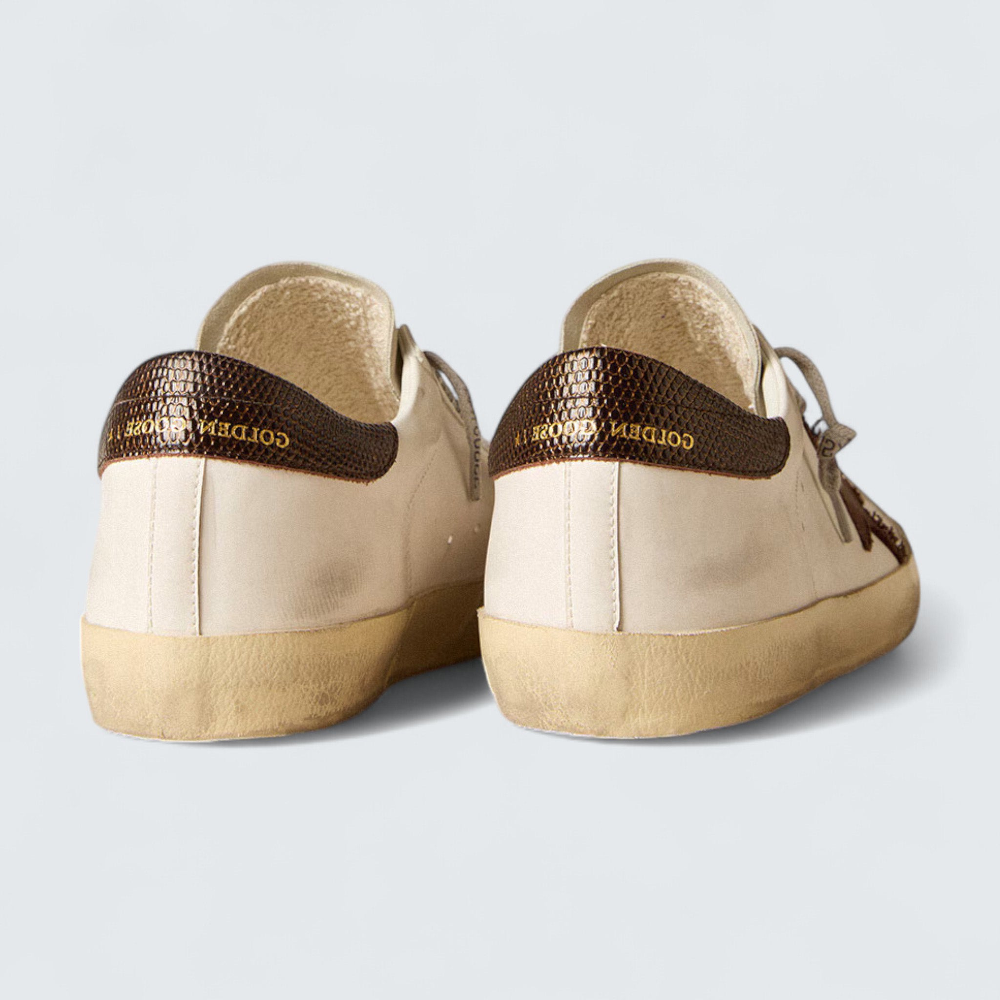 Super-Star 'Canvas Star & Dark Brown Heel'