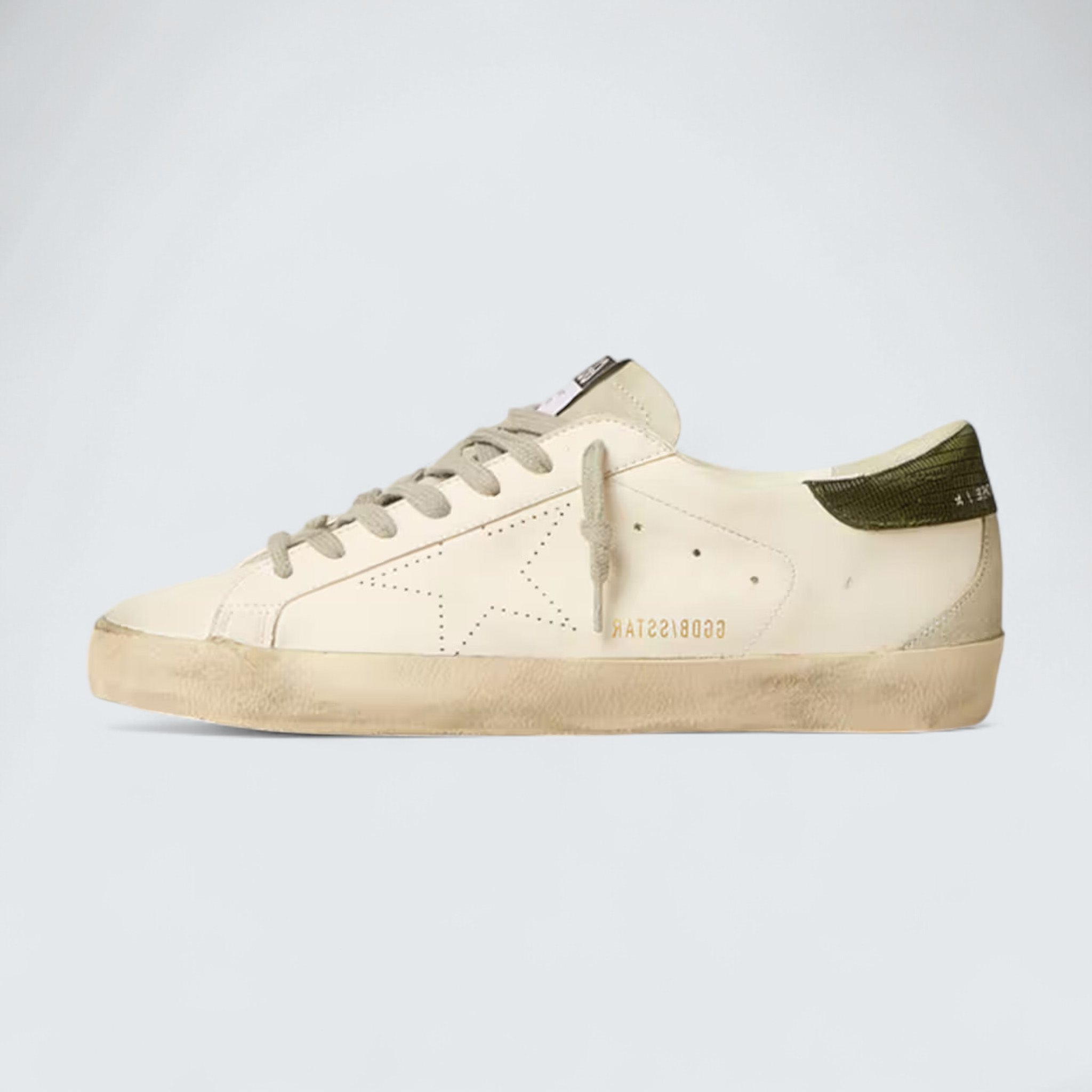Super-Star 'Bio-Based Leather & Perforated Star'