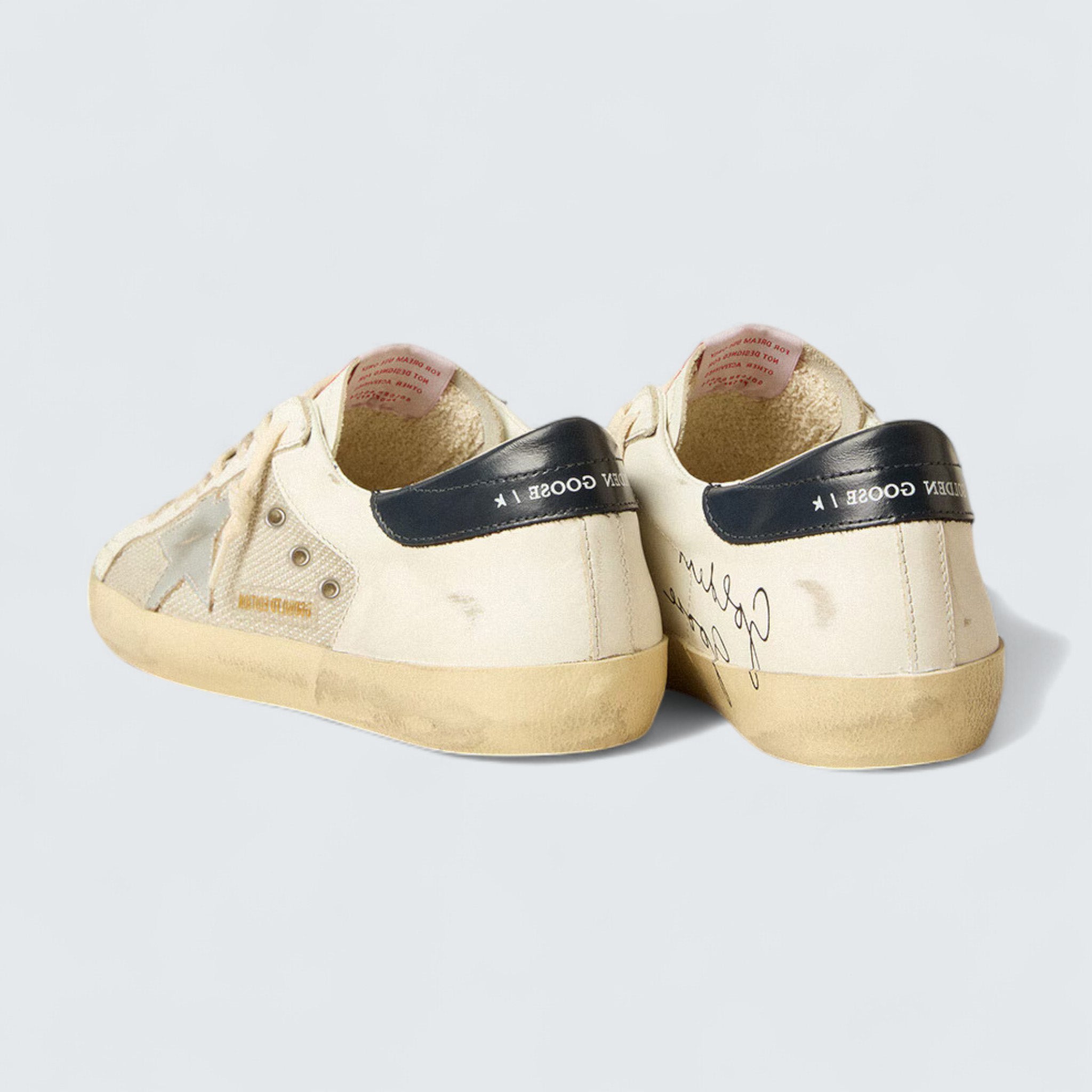 Super-Star 'Mesh, Leather & Silver Star'