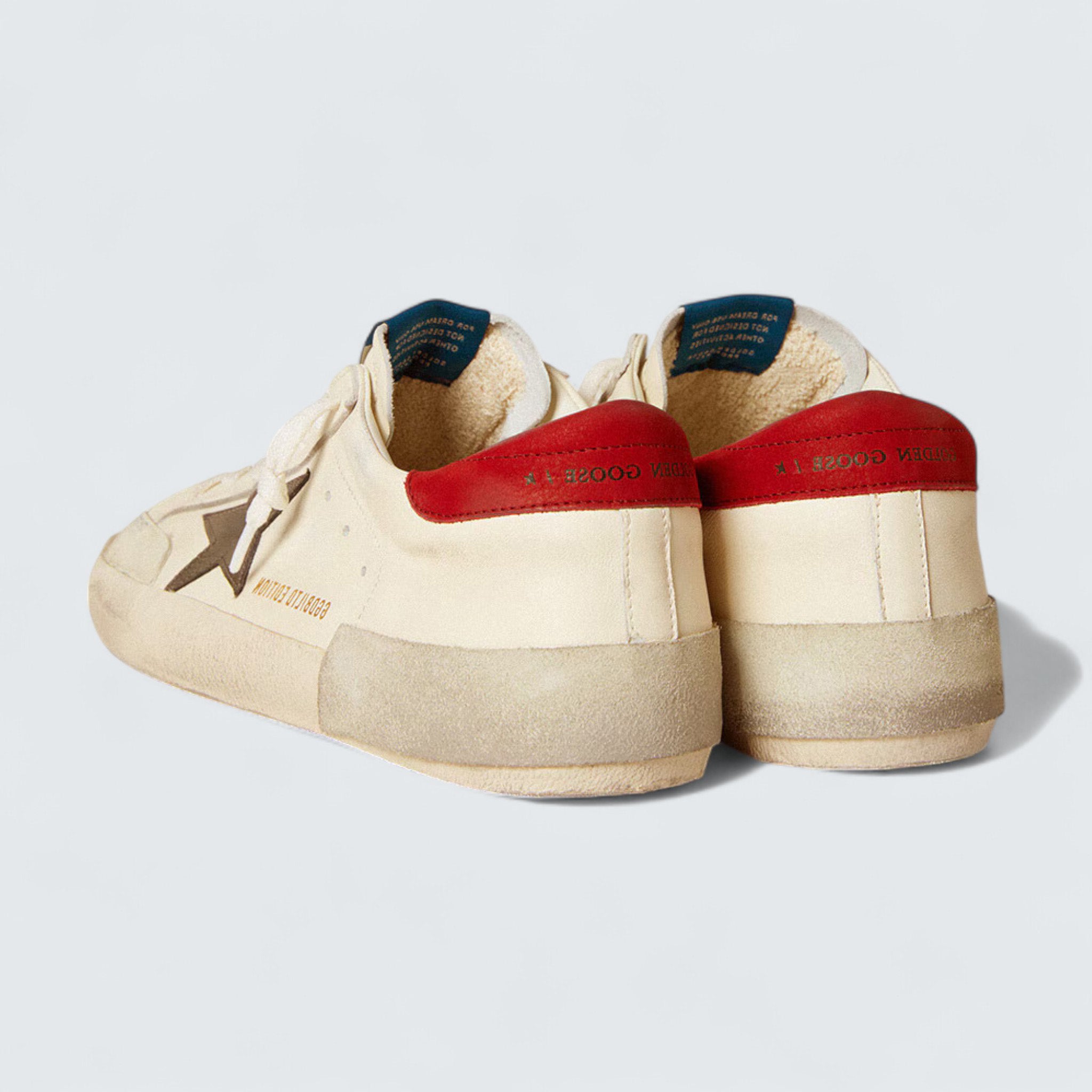 Super-Star 'Nappa Leather & Metallic Star'
