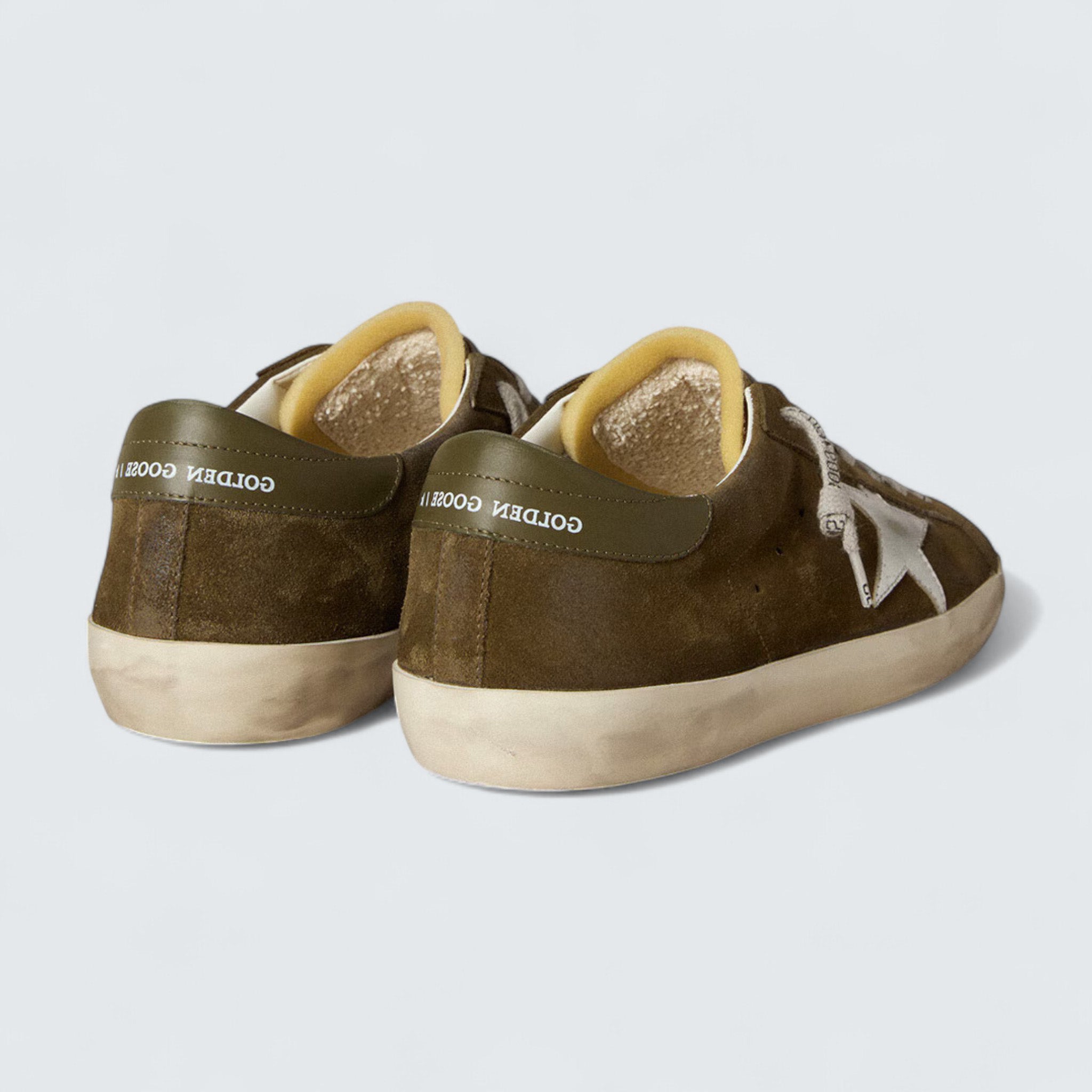 Super-Star 'Suede & Metallic Leather Star'