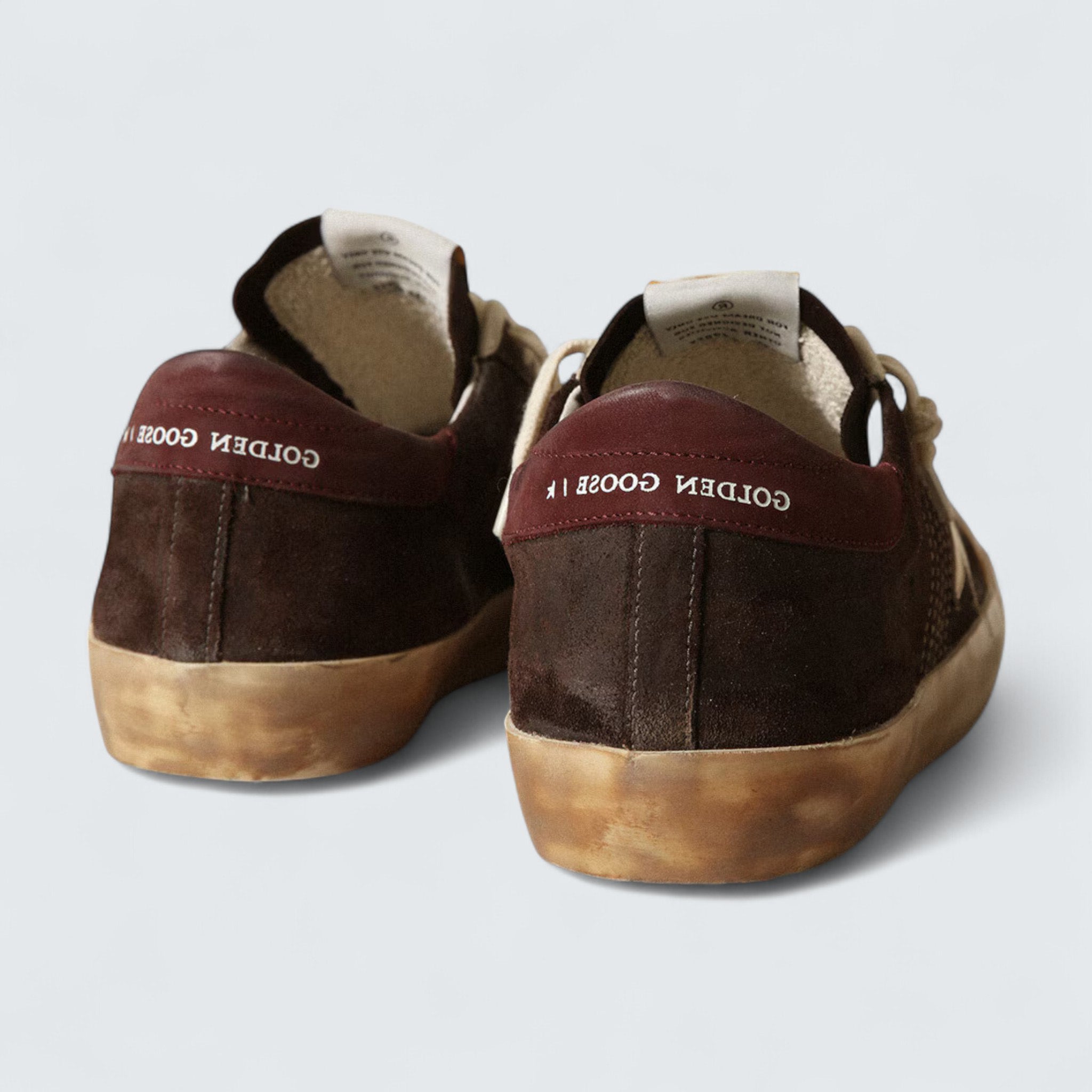 Super-Star 'Brown Suede & Platinum Star'
