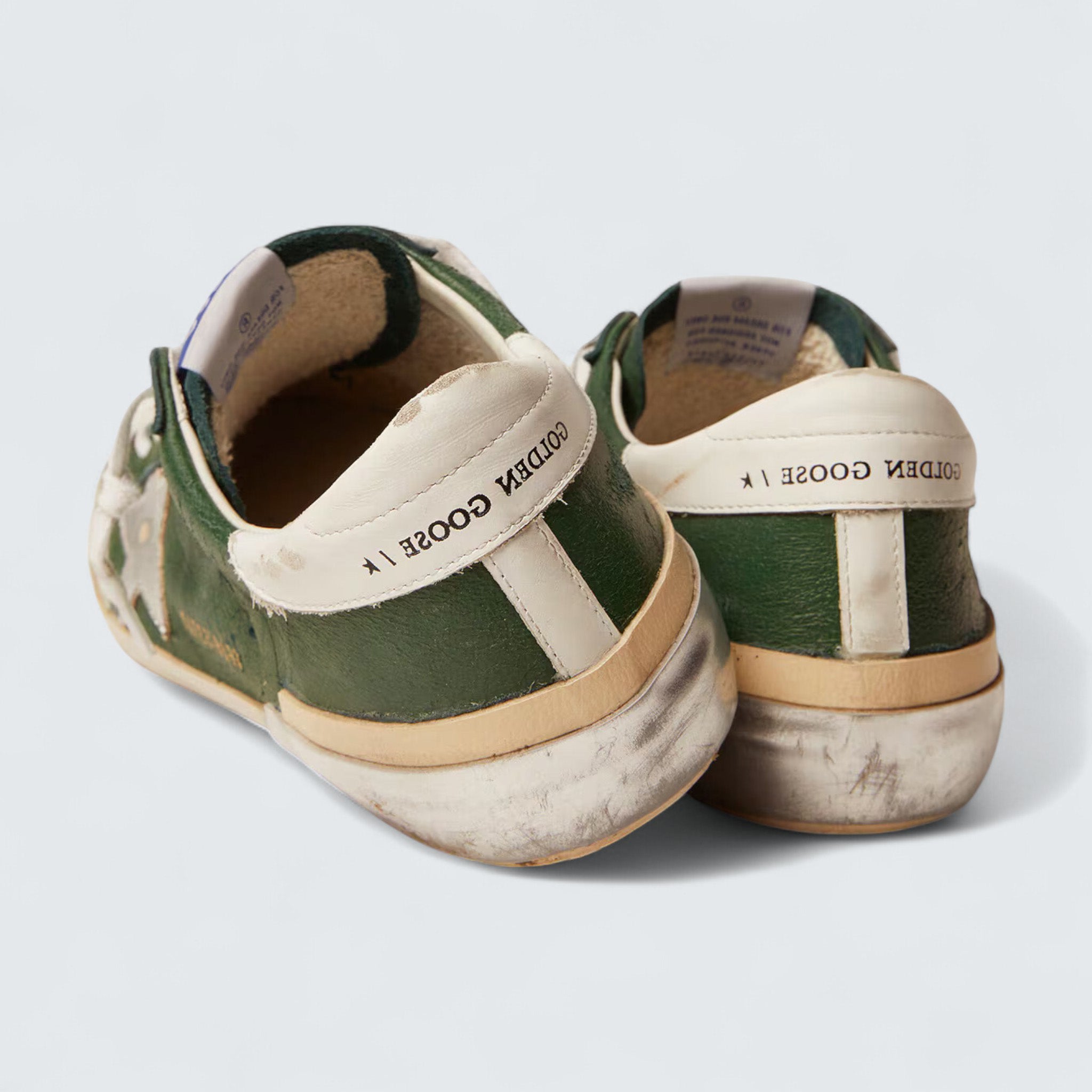 Super-Star 'Green Leather & Multifoxting'