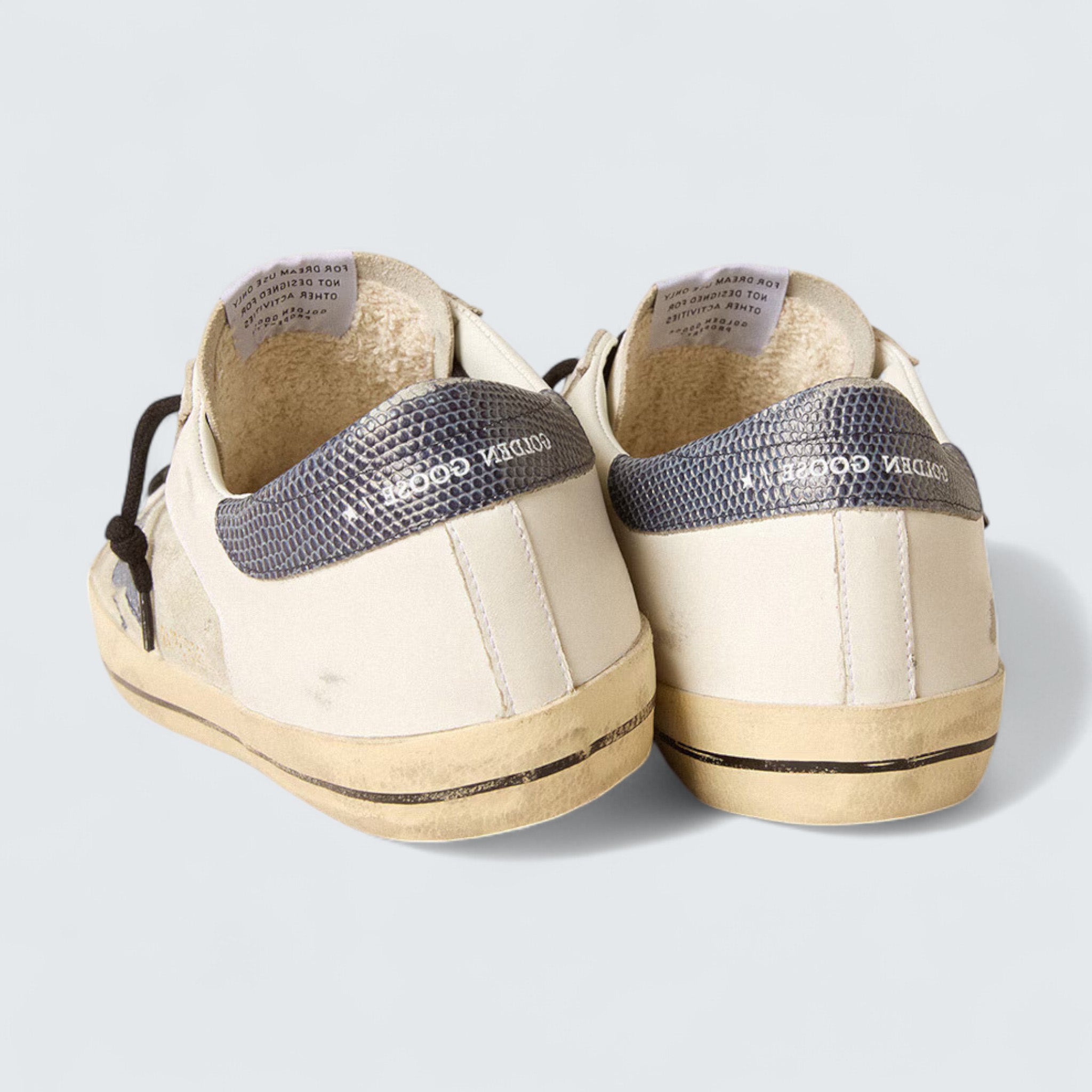 Super-Star 'Blue Lizard Star & Mixed Leather'