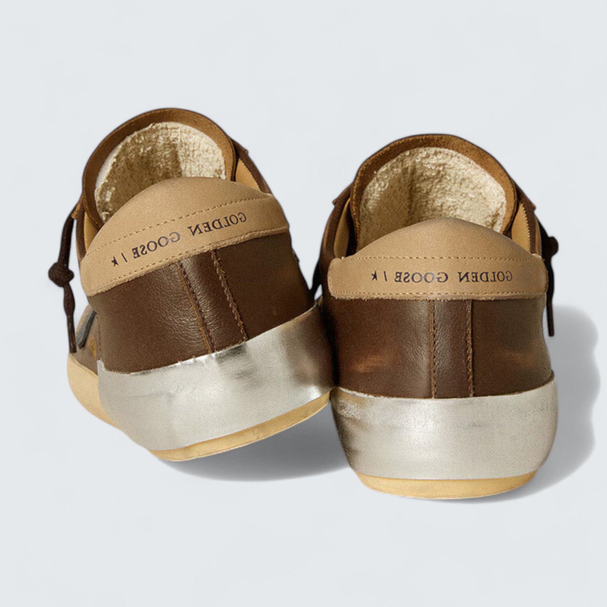 Super-Star 'Blue Star & Beige Nubuck Heel'