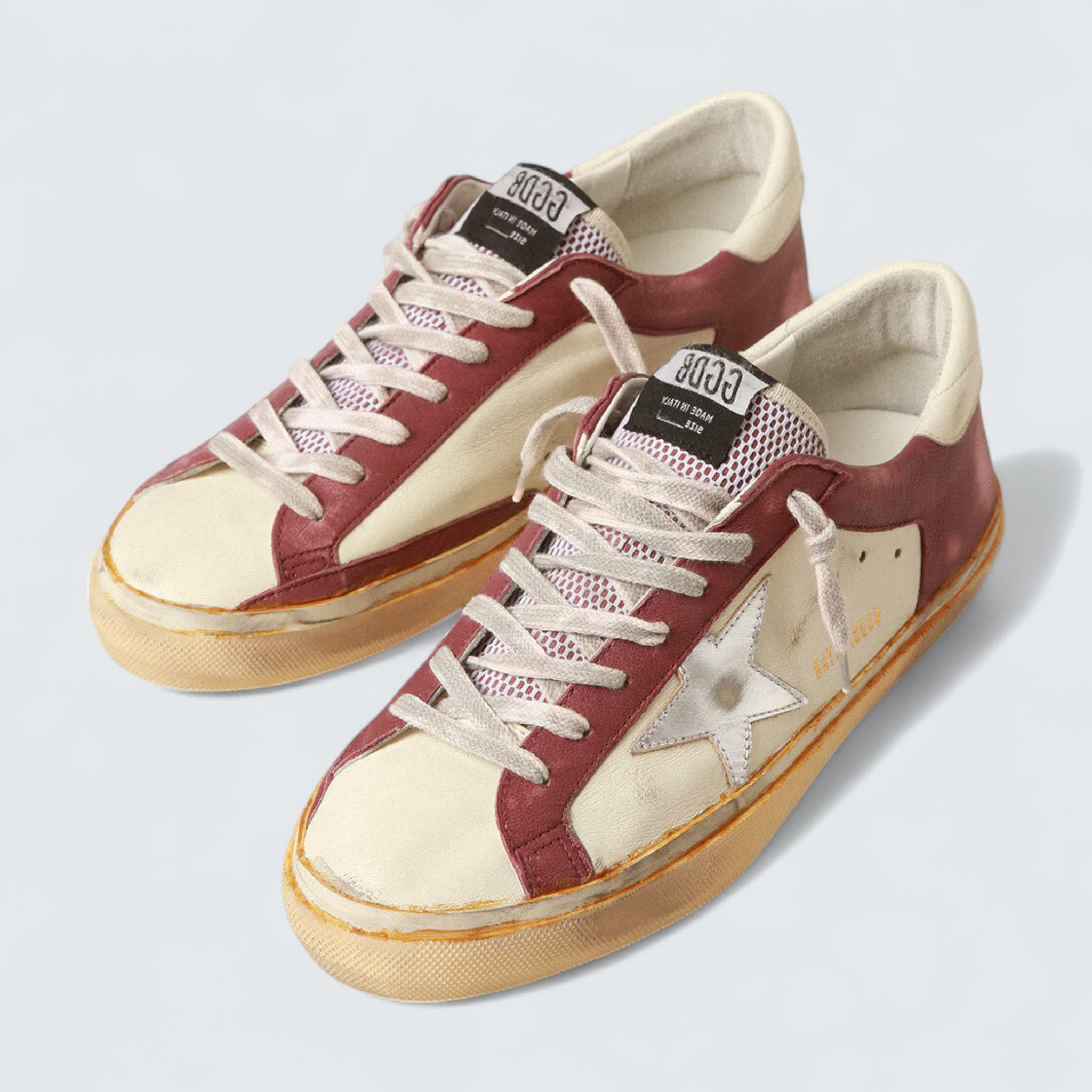 Super-Star 'Burgundy Inserts & Silver Star'