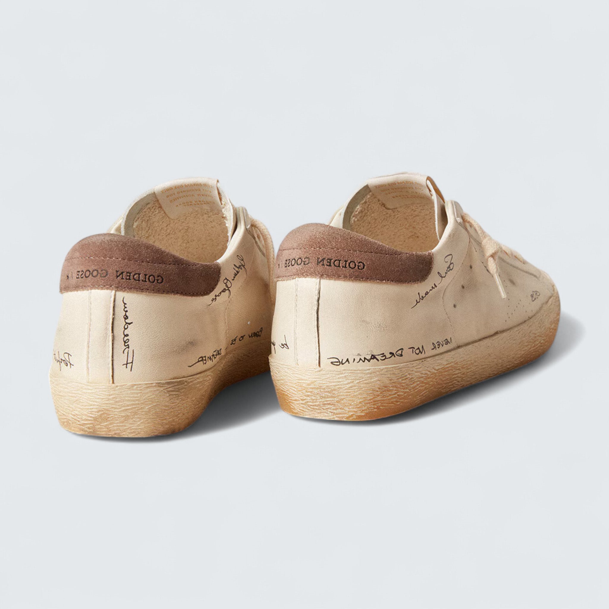 Super-Star 'Perforated Star & Suede Heel'