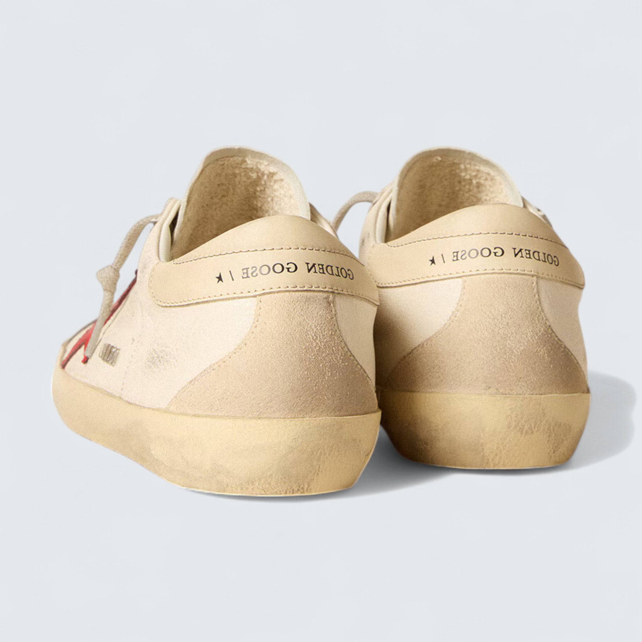 Super-Star 'Red Star & Cream Heel Tab'
