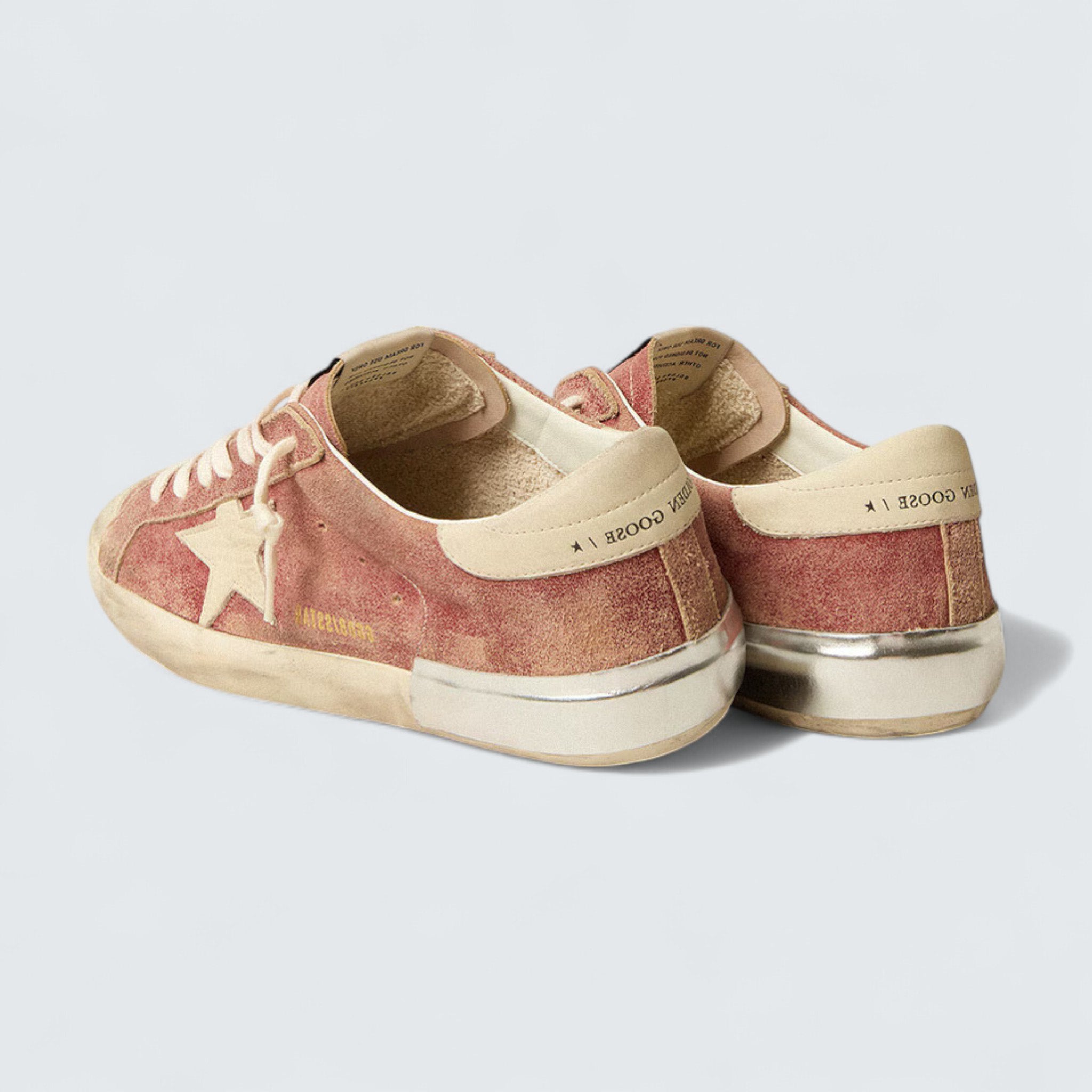 Super-Star 'Red Leather & Cream Nubuck'