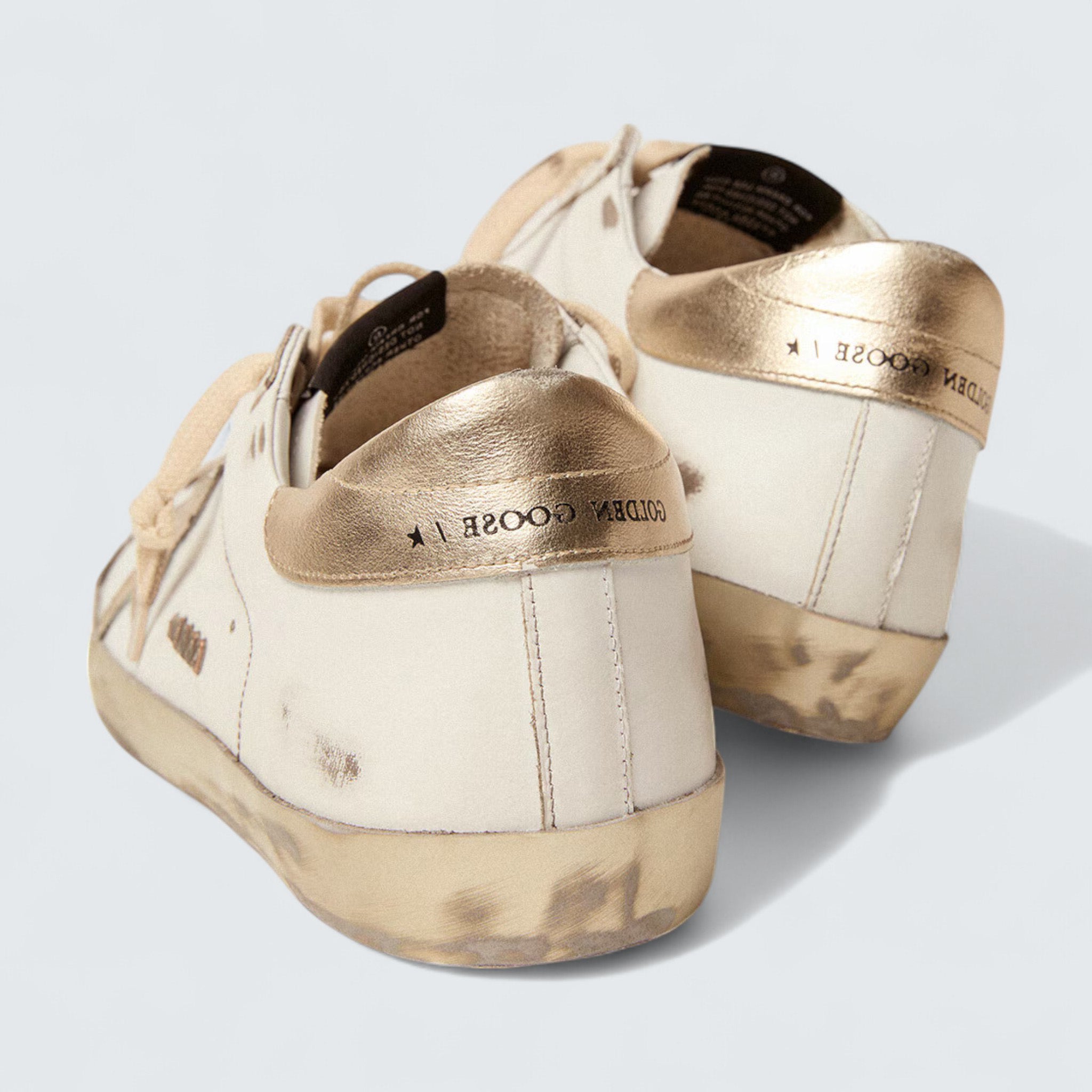 Super-Star 'Gold Sparkle Foxing & Lettering'