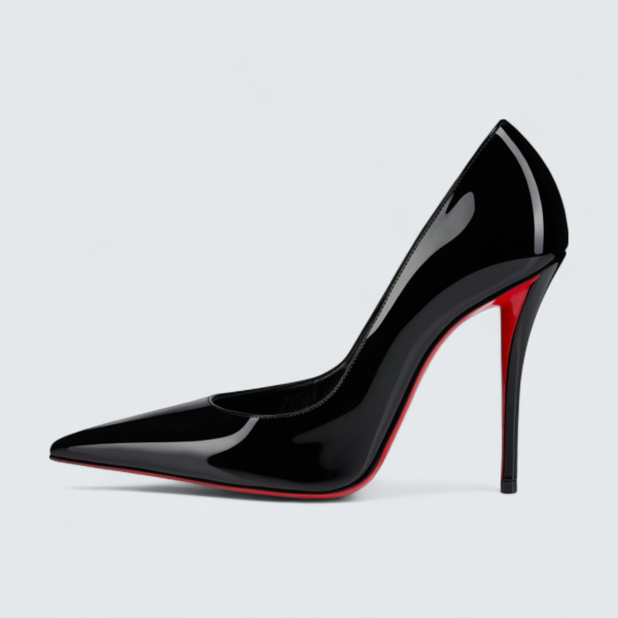 Miss Z Pumps Patent Calf Leather Black