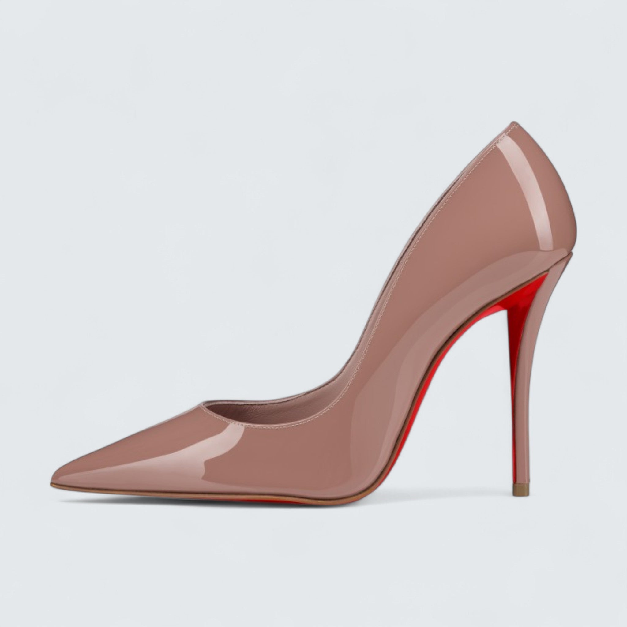 Miss Z Pumps Patent Calf Leather Vintage Rose