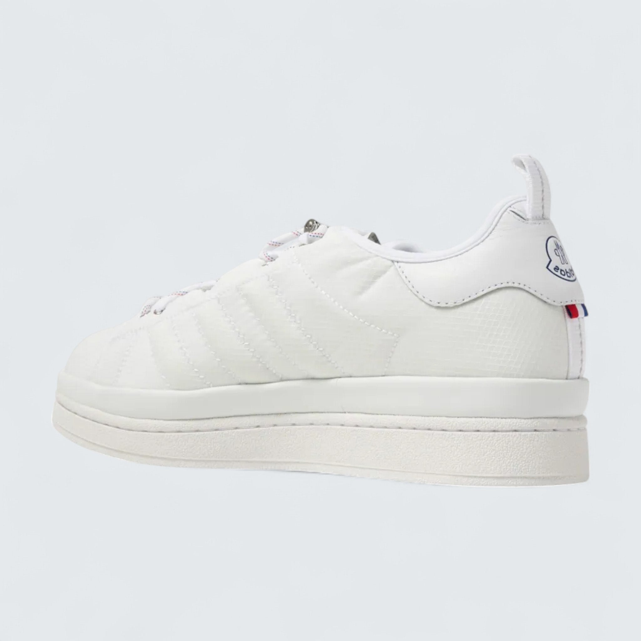 Moncler x Adidas Originals Campus 'Triple White'