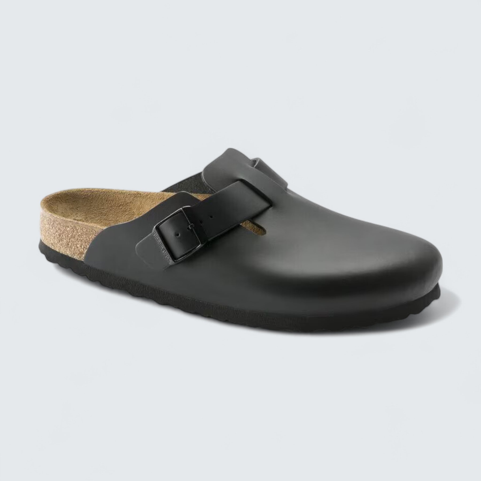 Boston 'Black Natural Leather'