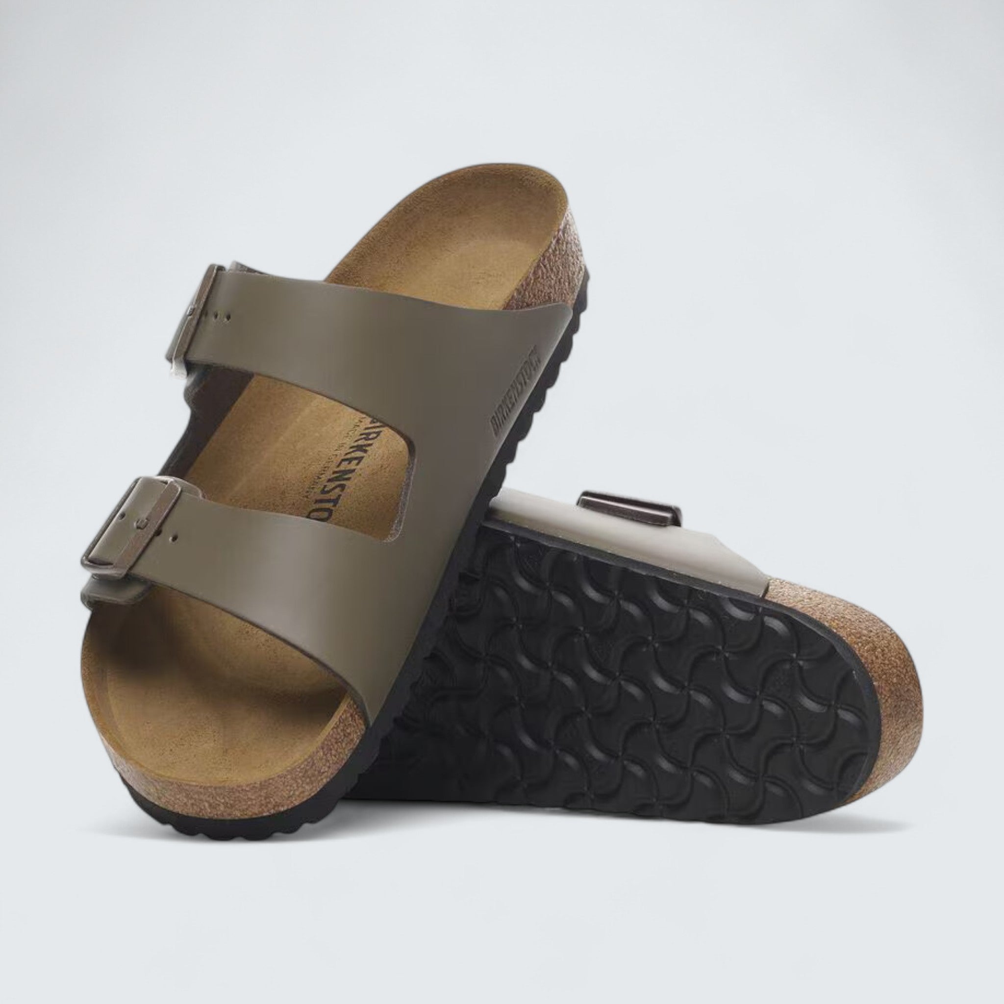 Arizona 'Concrete Gray Natural Leather'
