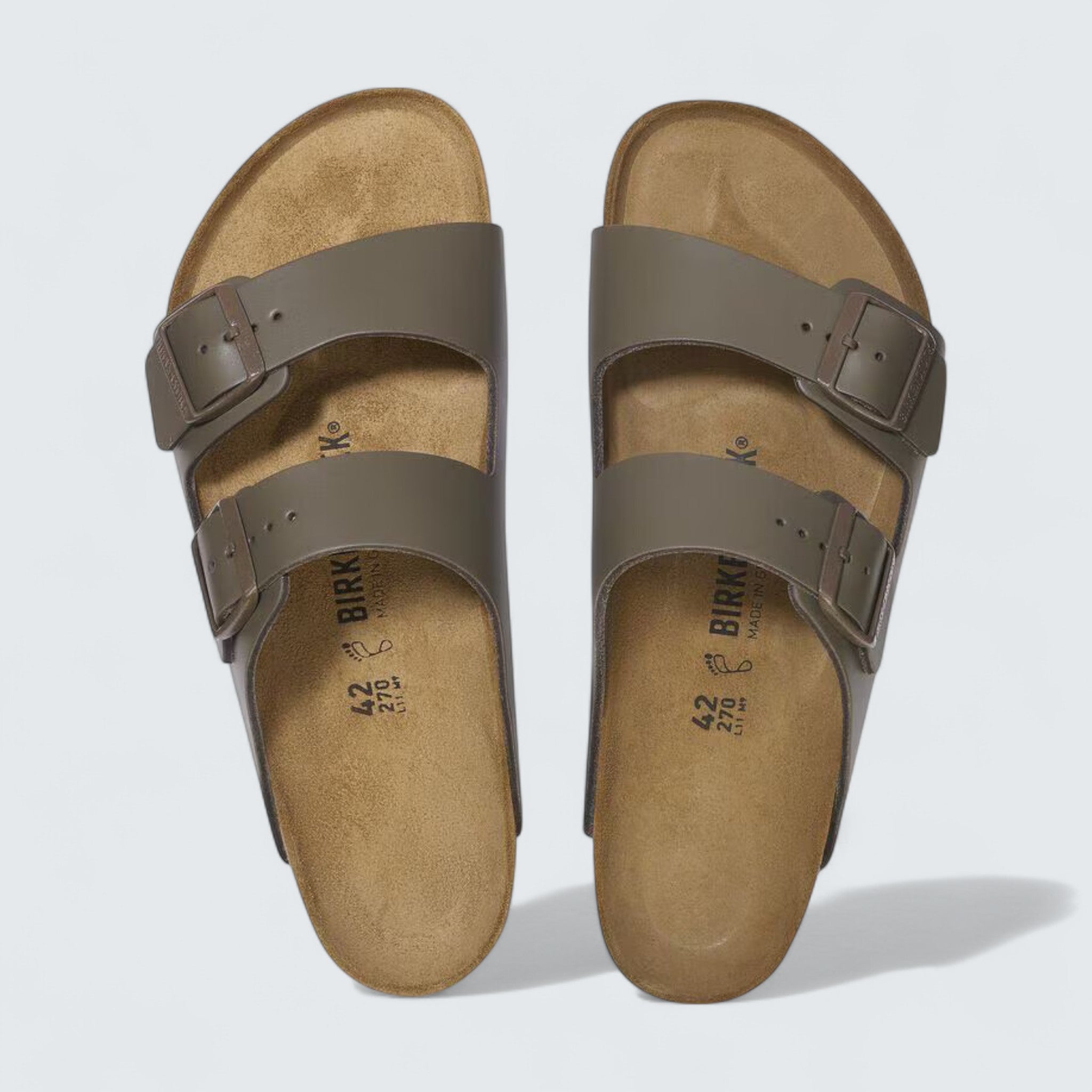 Arizona 'Concrete Gray Natural Leather'