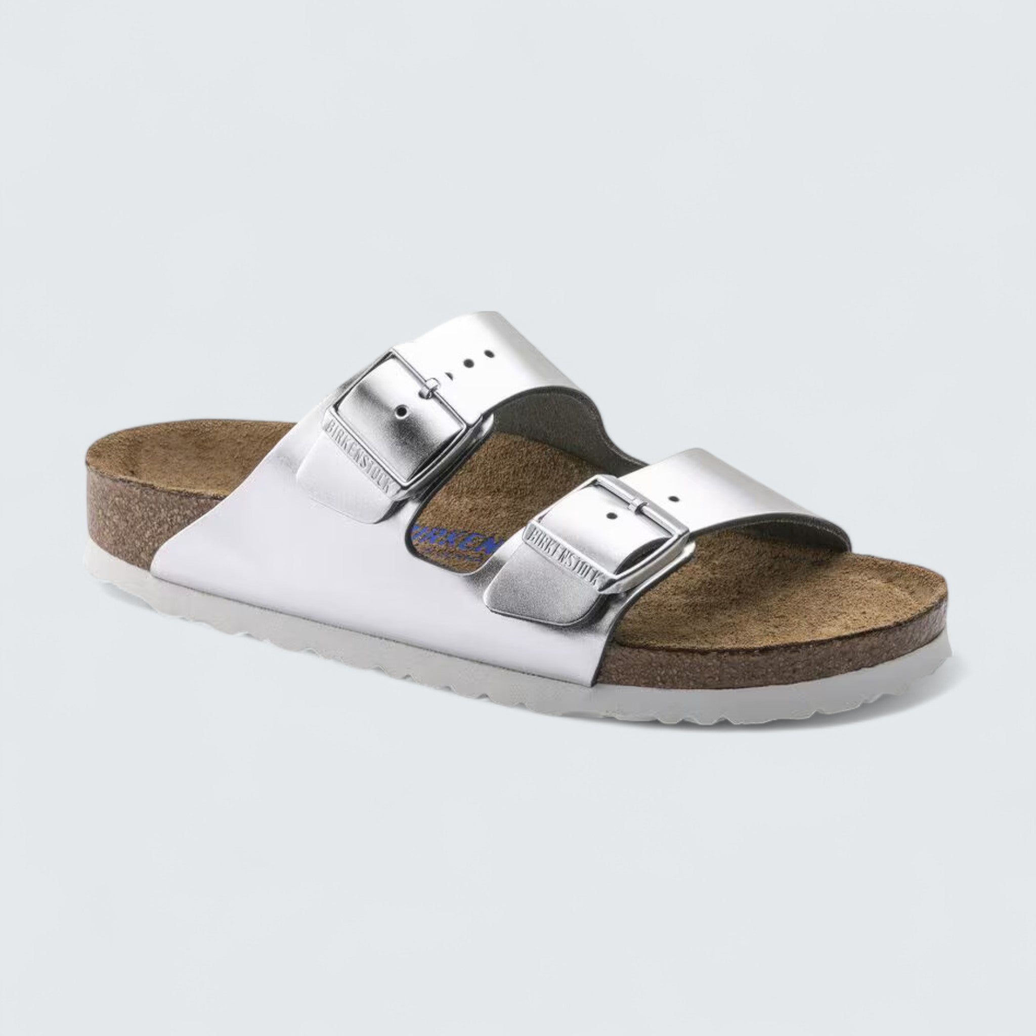 Arizona 'Metallic Silver Natural Leather'