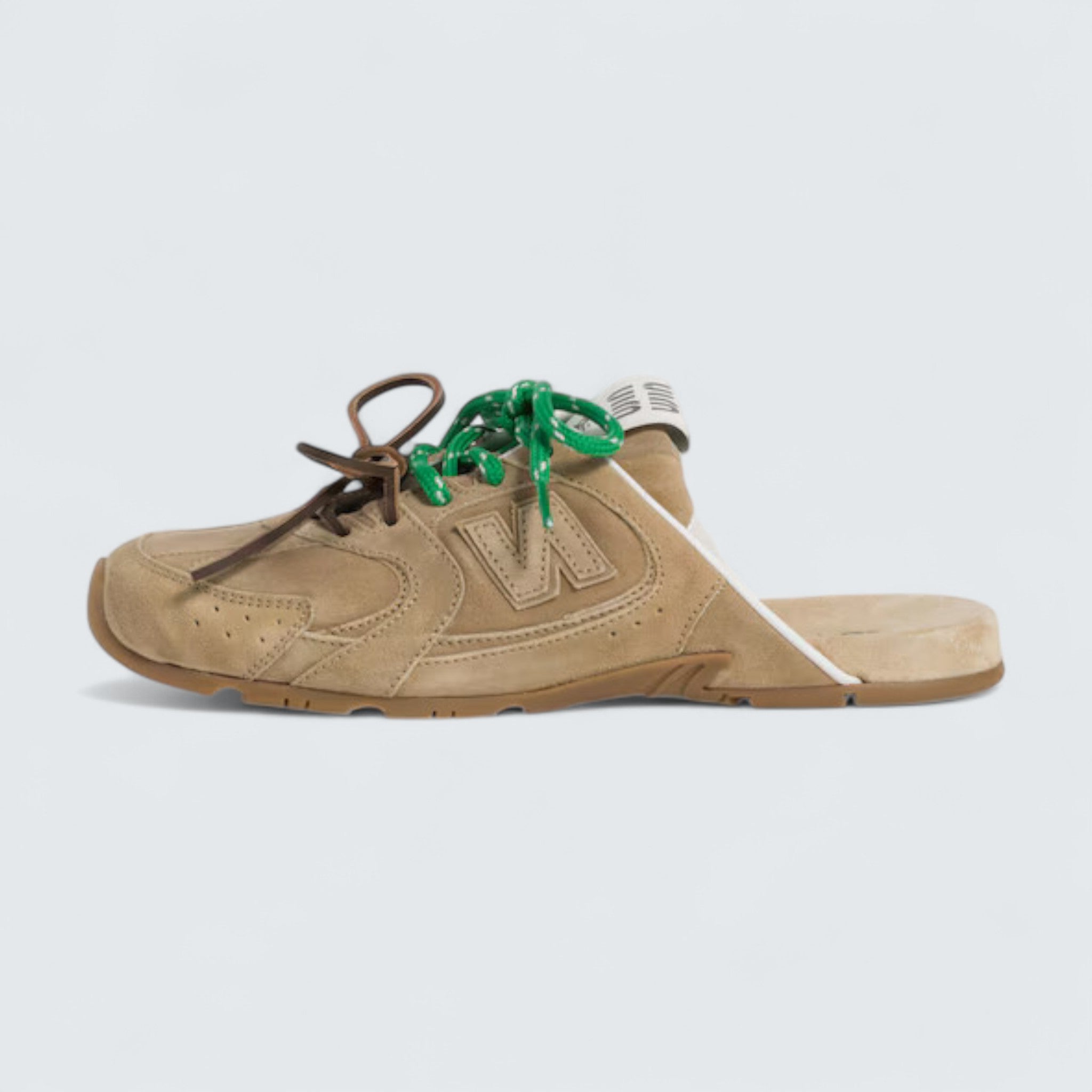 x New Balance 530 SL Faded Suede Mules 'Ecru'