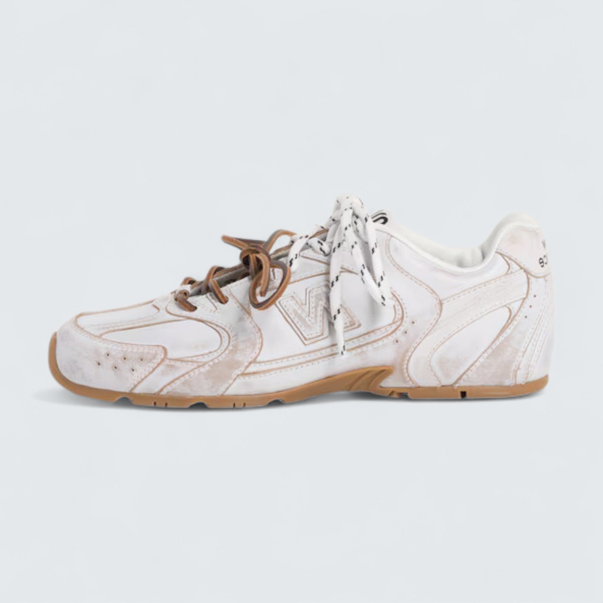 x New Balance 530 SL Leather Sneakers 'White'