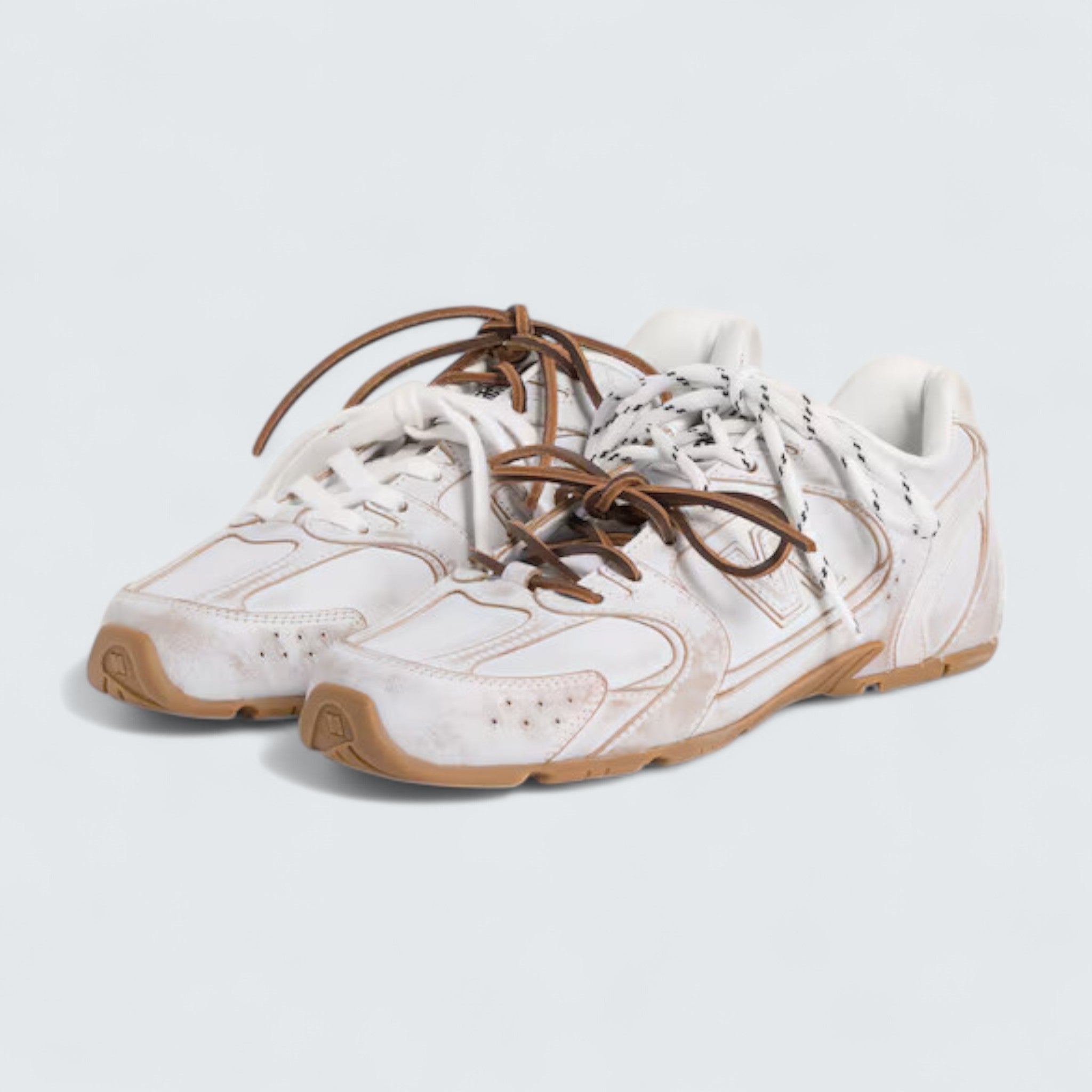 x New Balance 530 SL Leather Sneakers 'White'