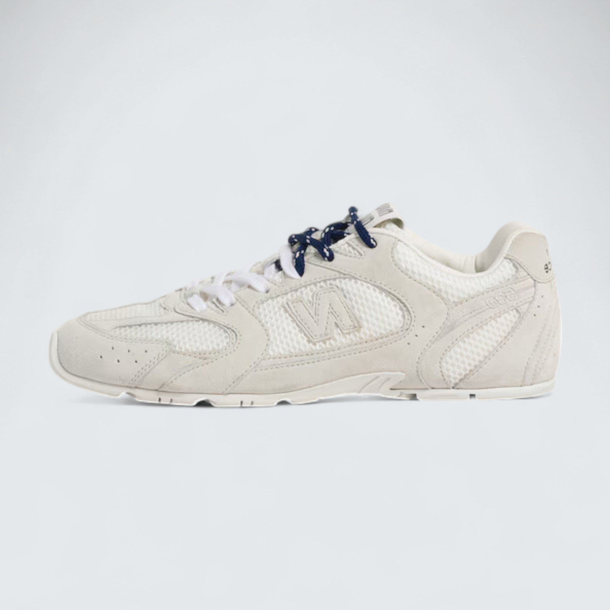 x New Balance 530 SL Suede and Mesh Sneakers 'White'