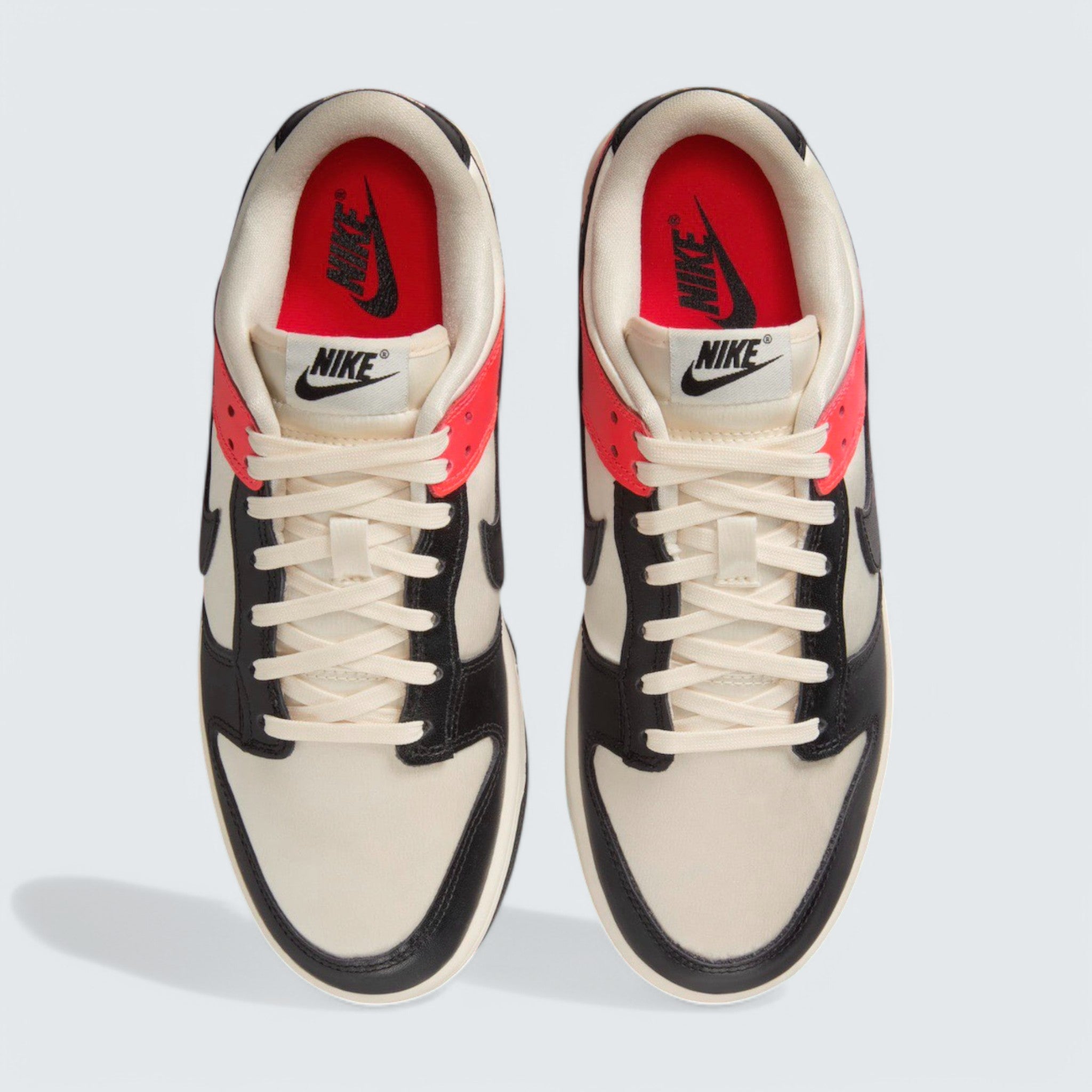Dunk Low 'Black Toe Bright Crimson'