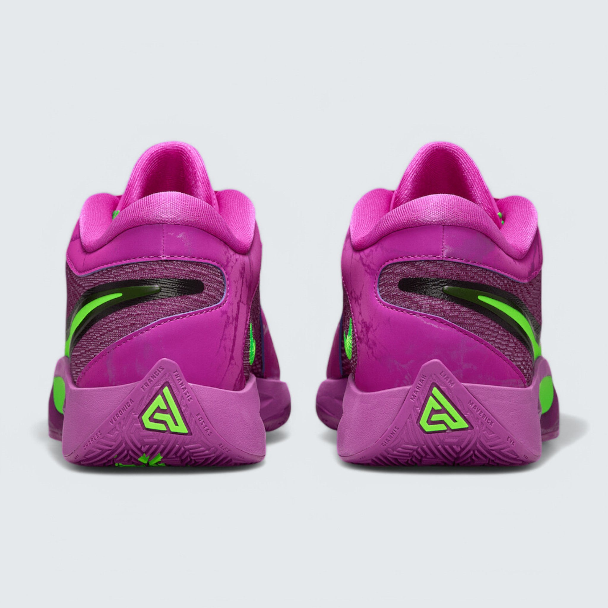 Giannis Freak 6 'Bold Berry/Electric Green'