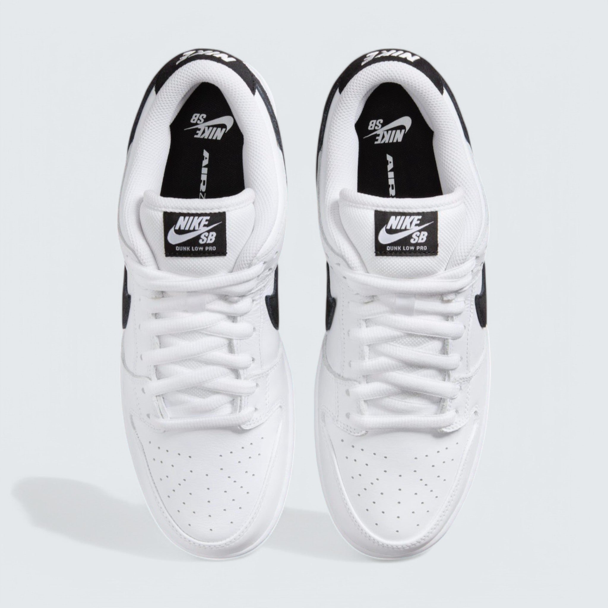 SB Dunk Low Pro 'White and Black'