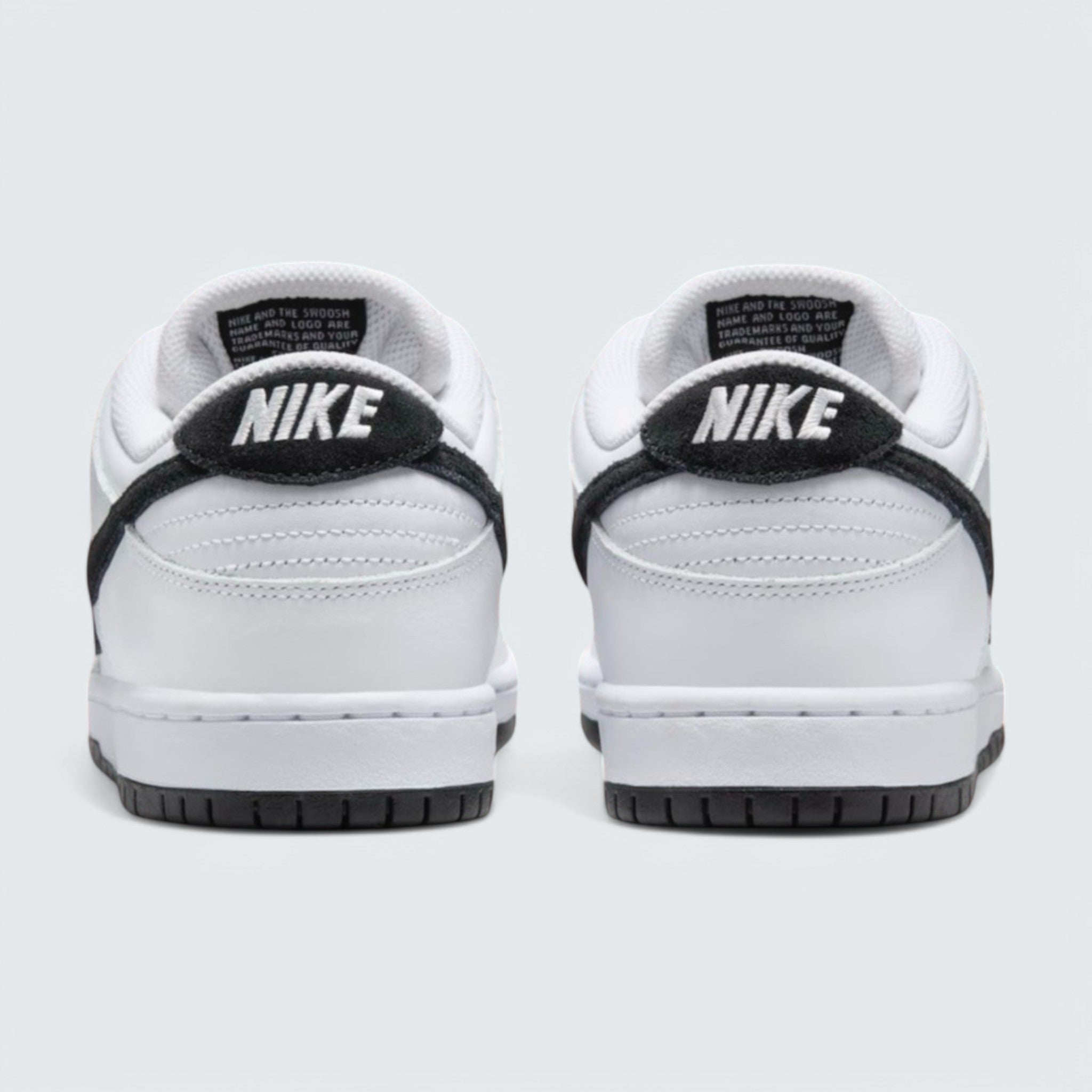 SB Dunk Low Pro 'White and Black'