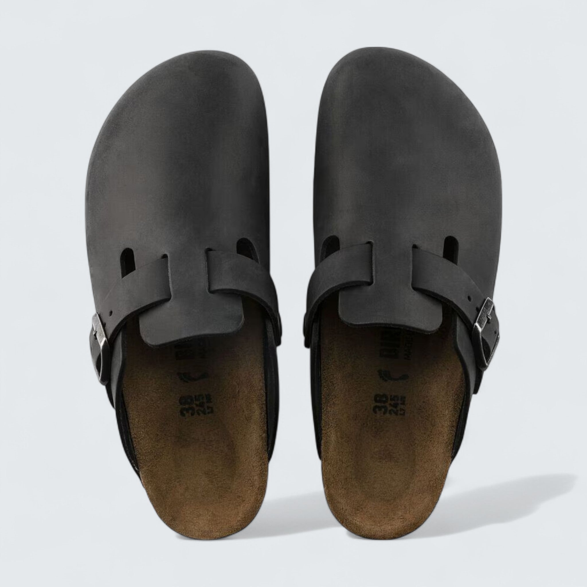 Boston 'Black Oiled Leather'