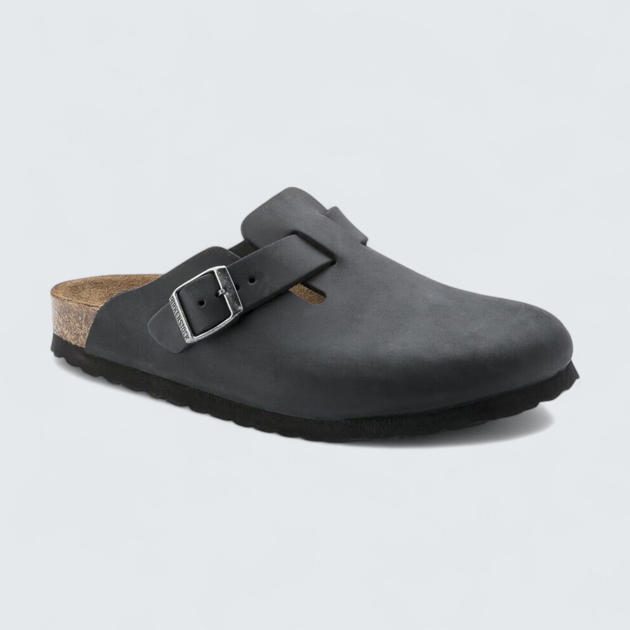 Boston 'Black Oiled Leather'