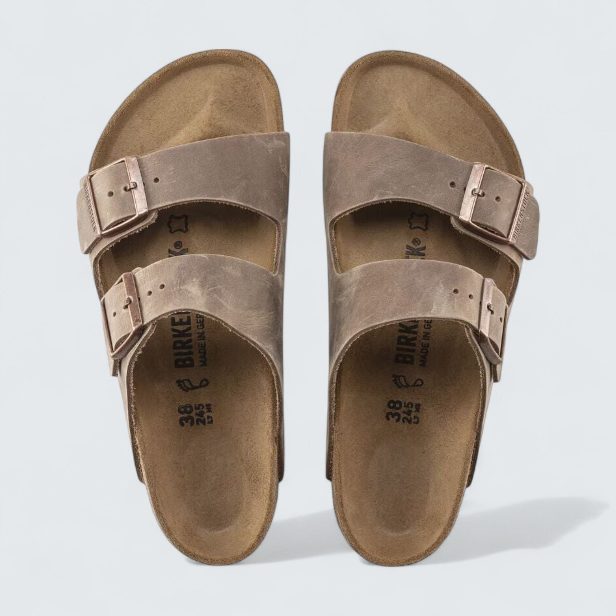 Arizona 'Tobacco Brown Oiled Leather'