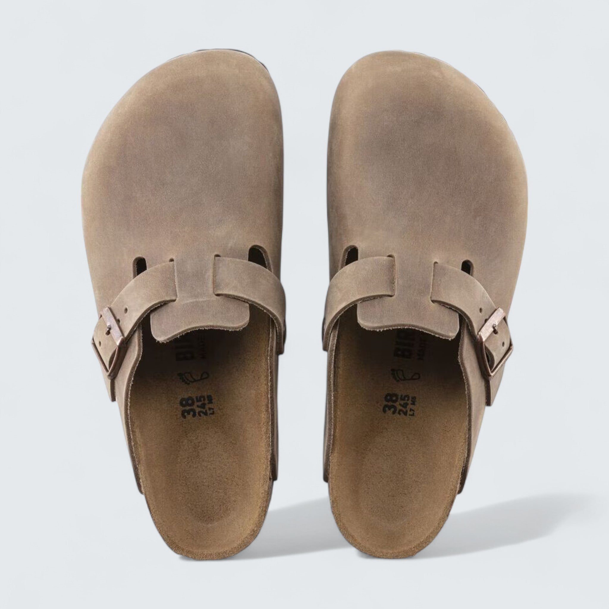 Boston 'Tobacco Brown Oiled Leather'