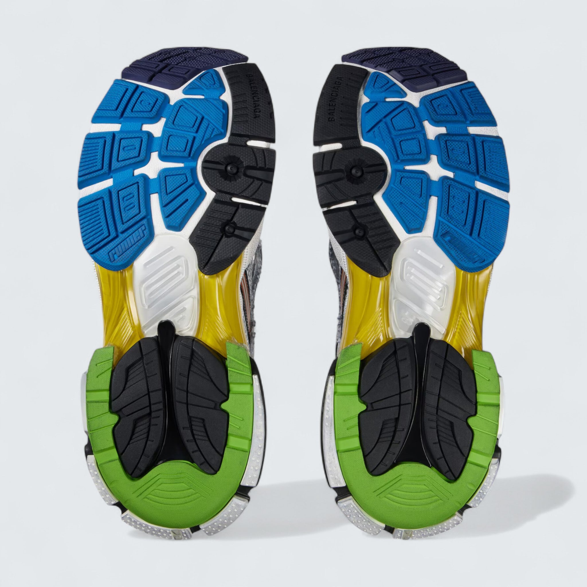 Runner Sneaker in Multicolor Mesh and Nylon