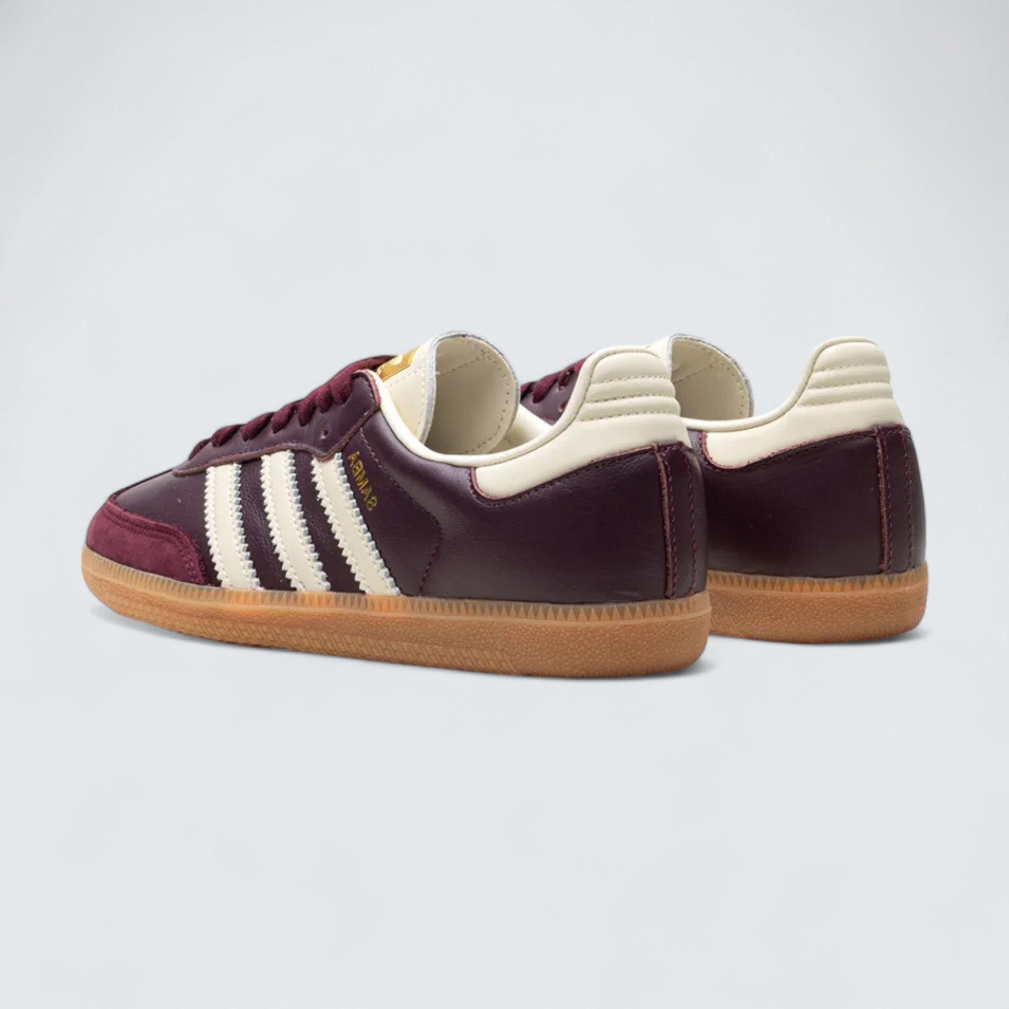 Samba OG 'Maroon Gold Metallic'