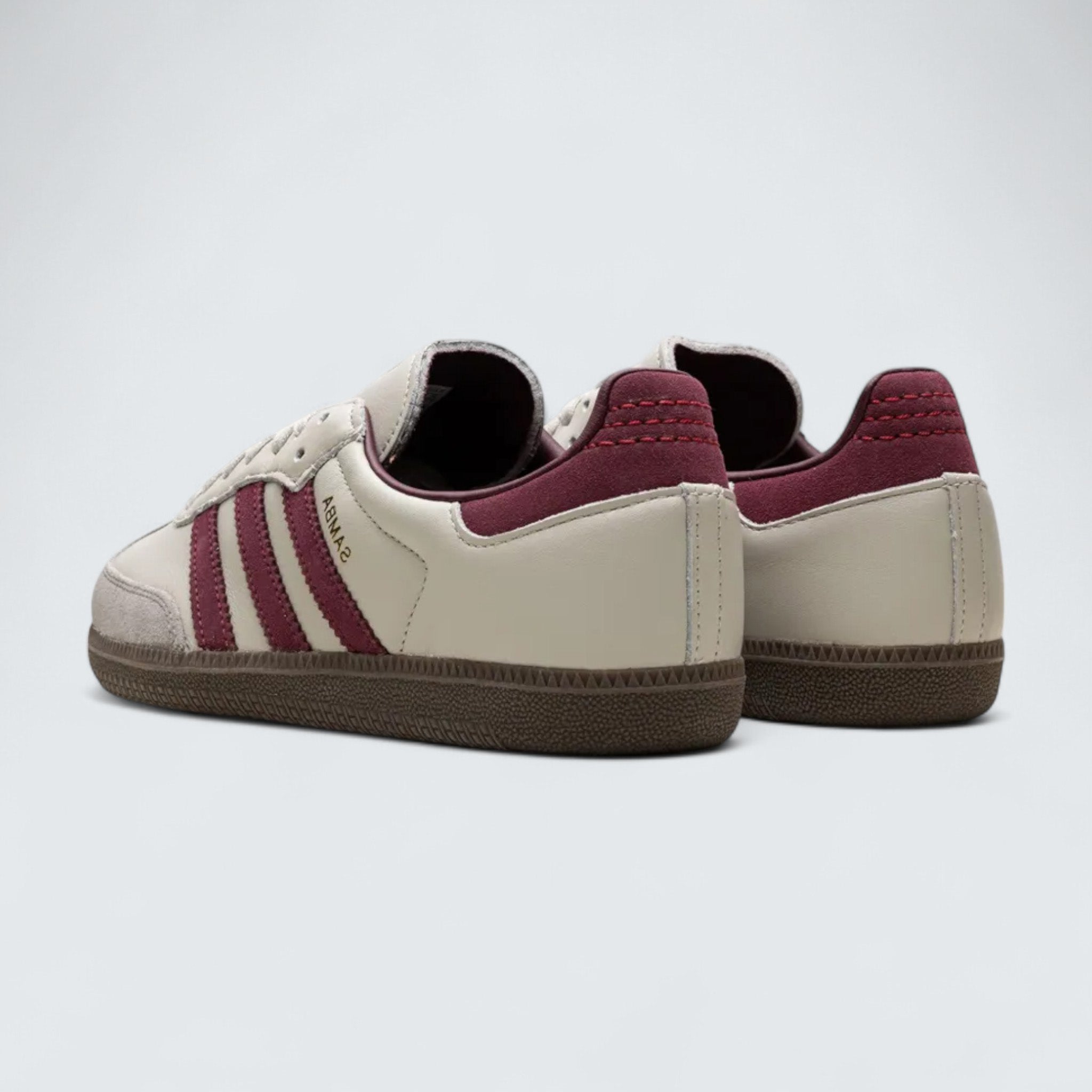 Samba OG 'Putty Grey Maroon'