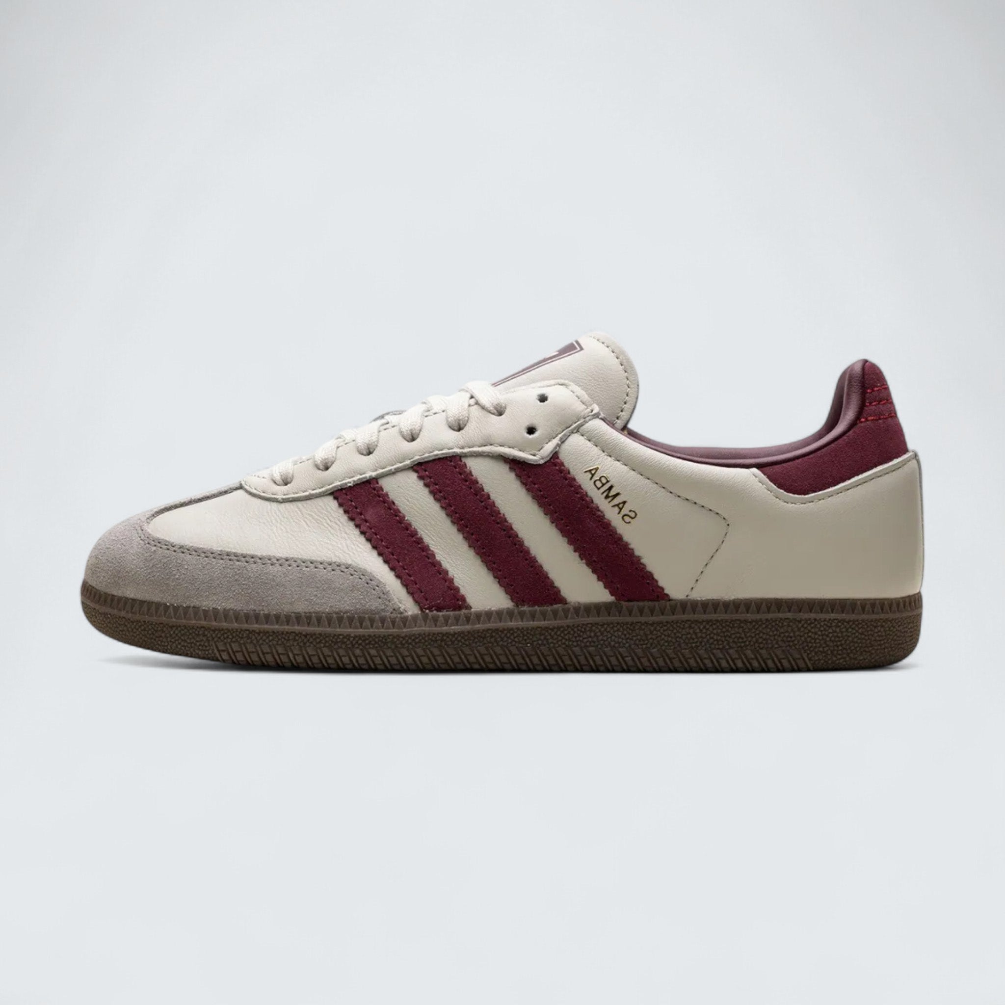 Samba OG 'Putty Grey Maroon'