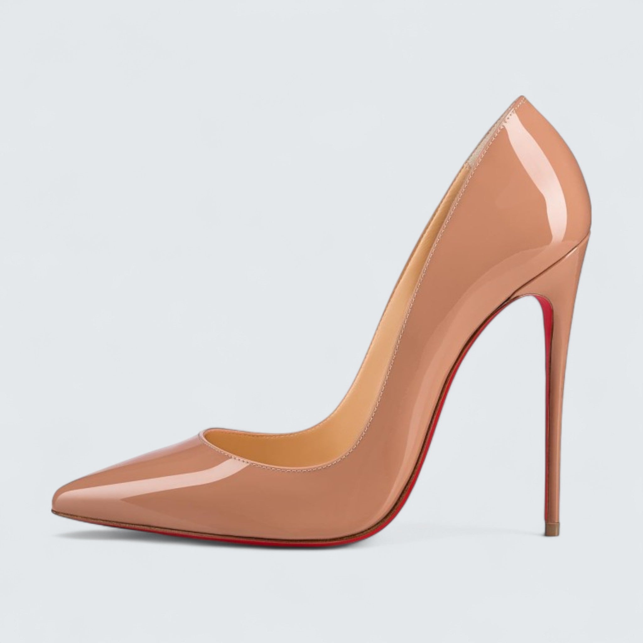 So Kate Patent Calf Leather Blush