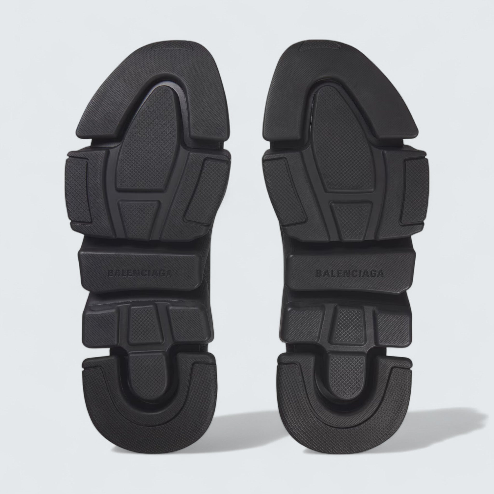 Speed 2.0 Sneaker in Black Recycled Polyester and Elastane