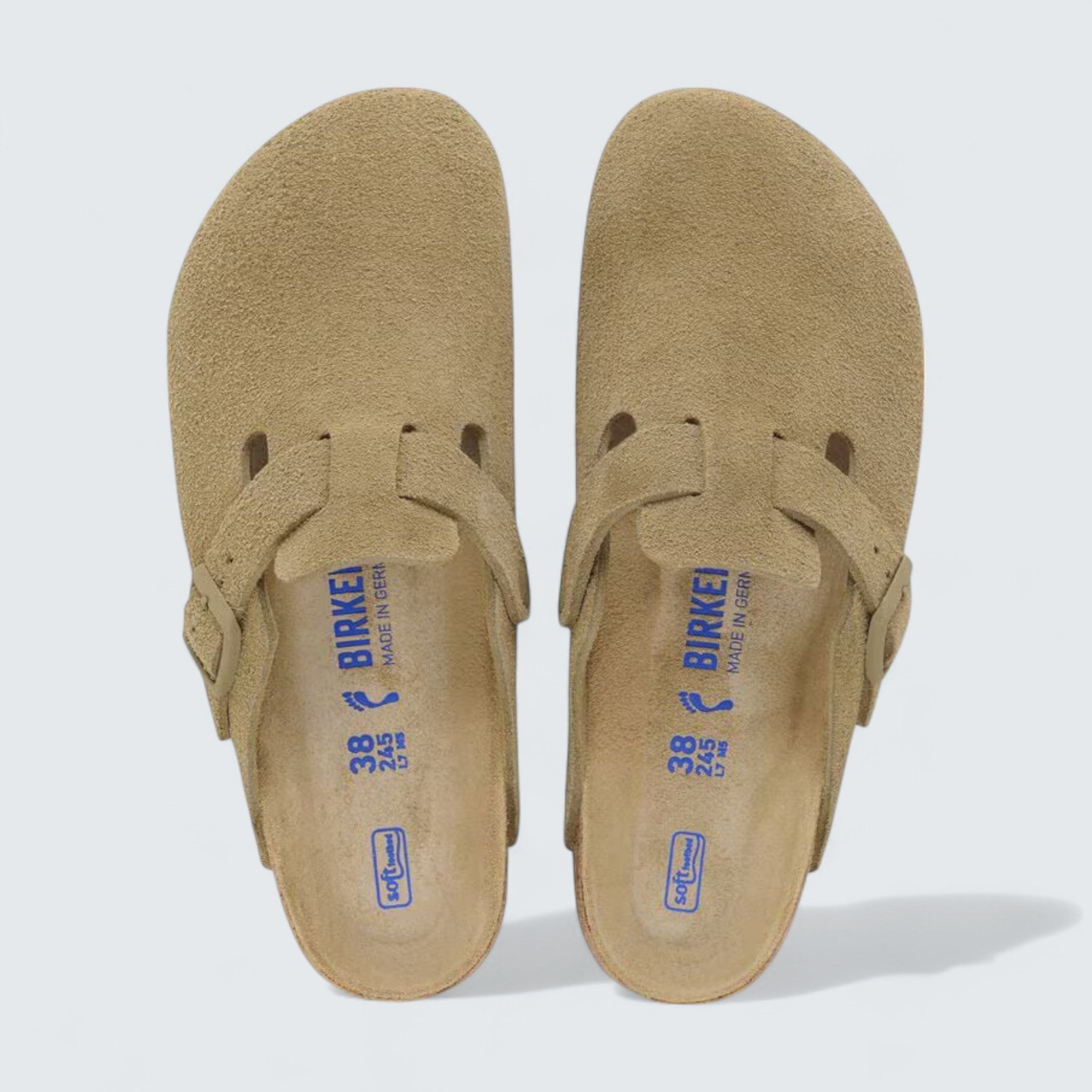 Boston 'Faded Khaki Suede'