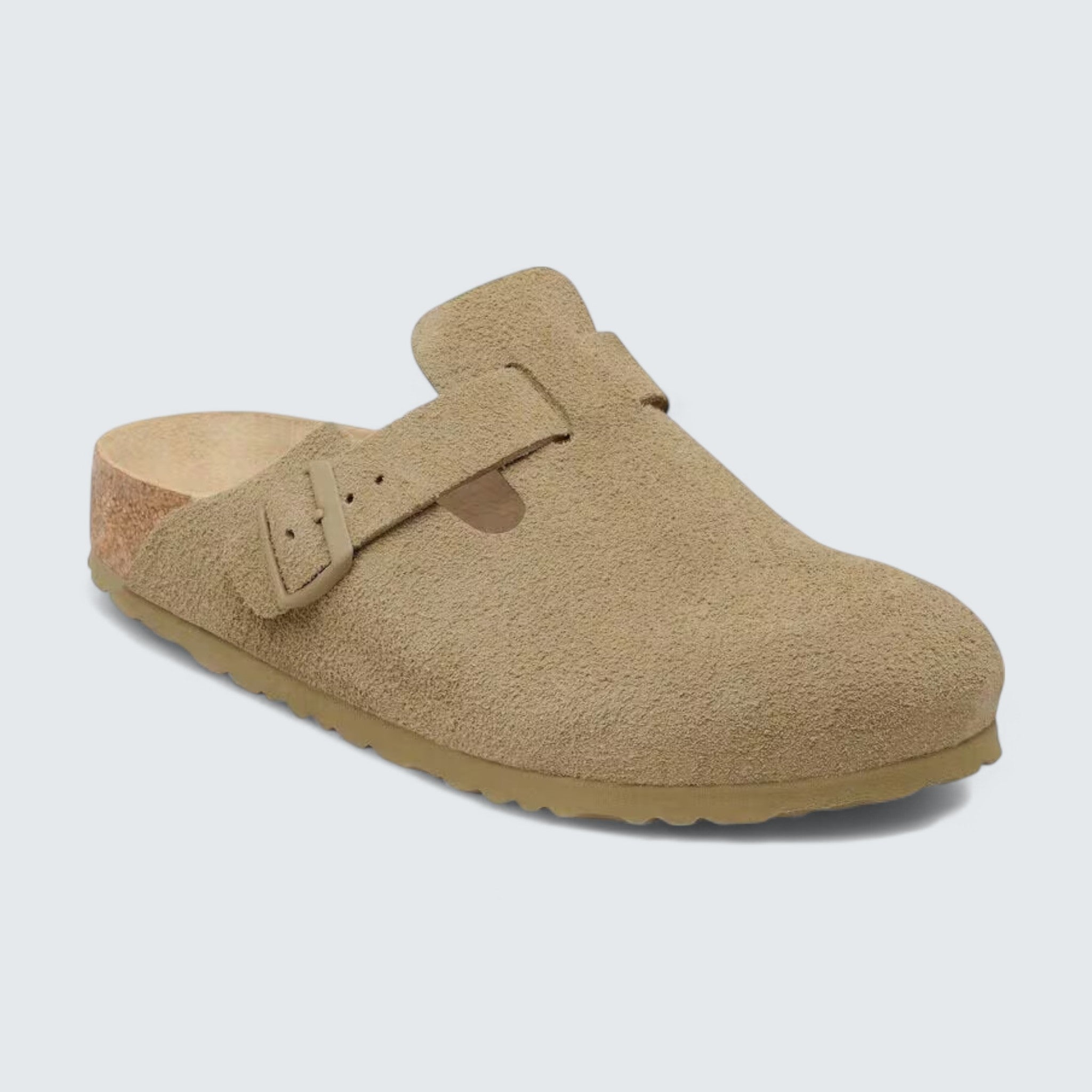 Boston 'Faded Khaki Suede'