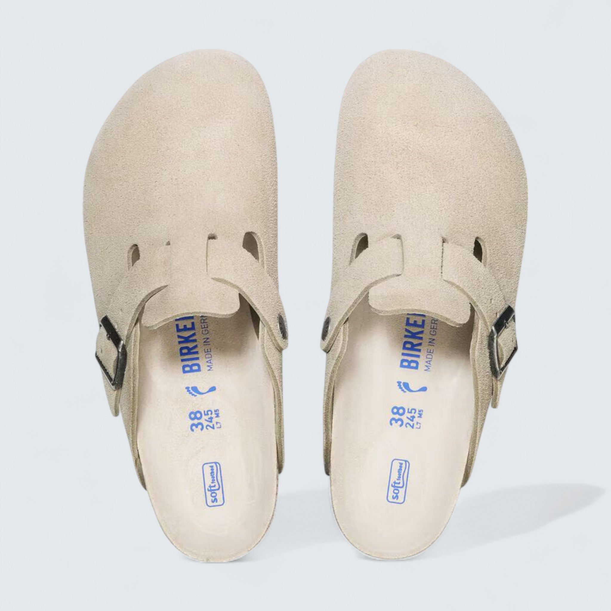 Boston 'Oyster Suede'