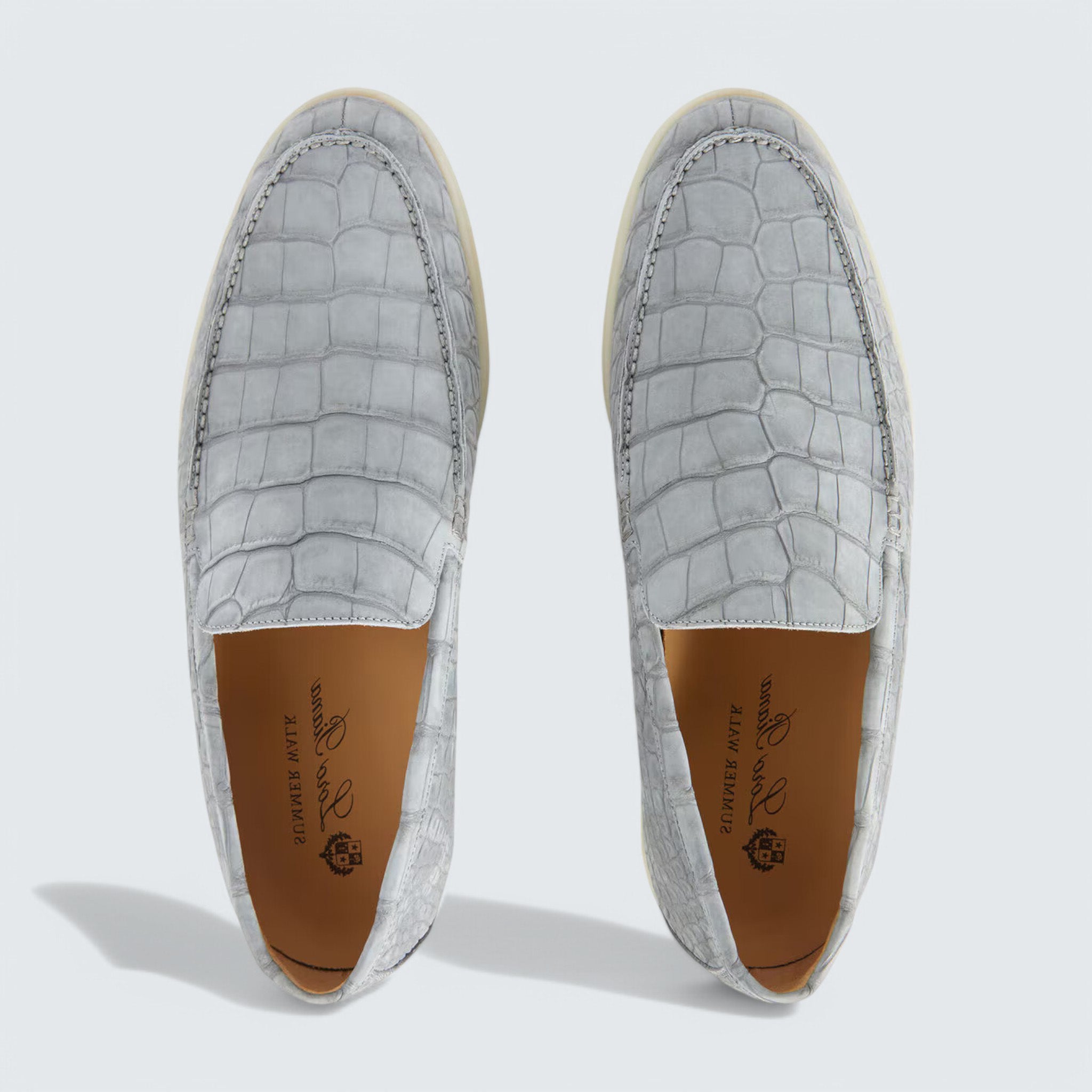 Summer Walk Loafer 'Frozen Blue Alligator'