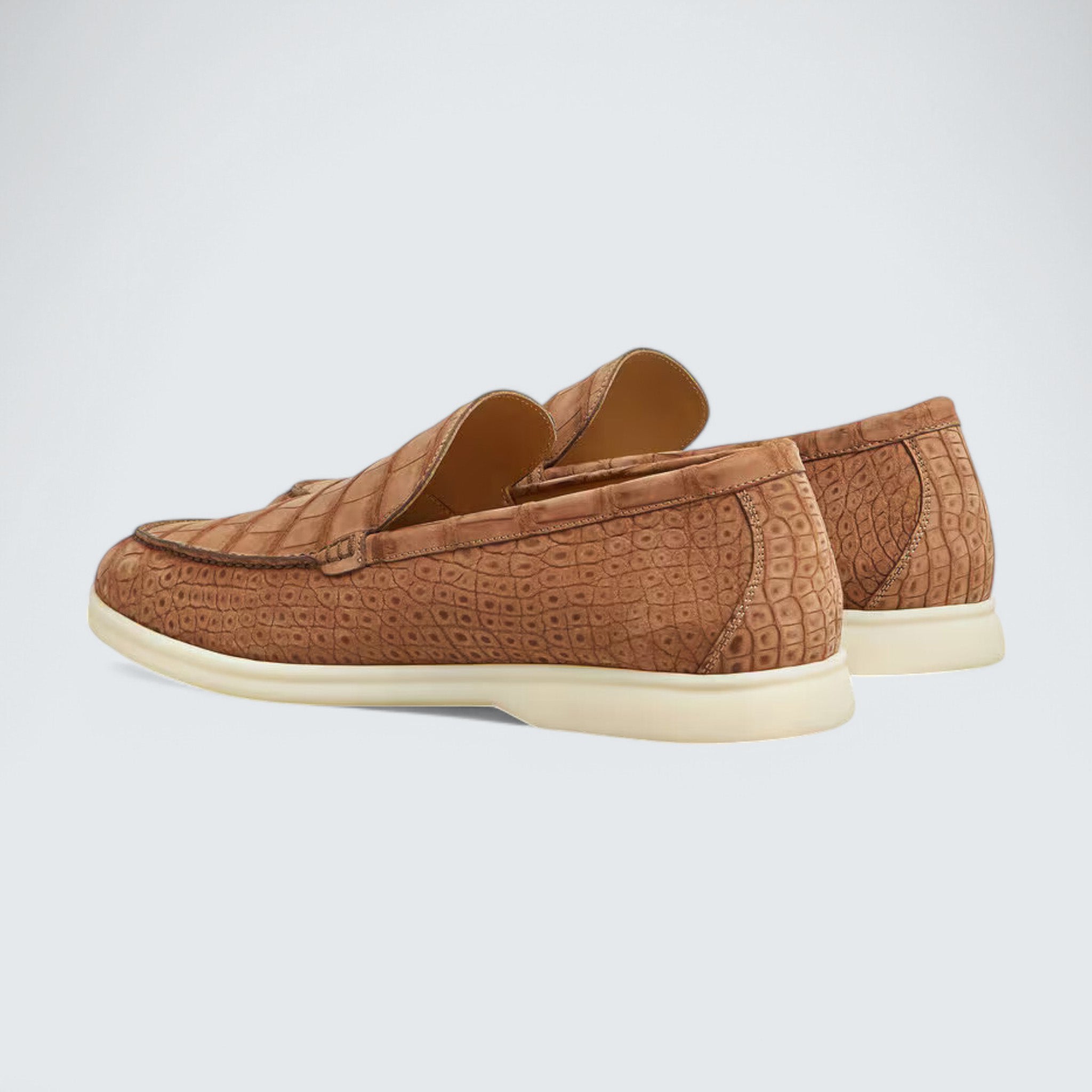 Summer Walk Loafer 'Umber Alligator