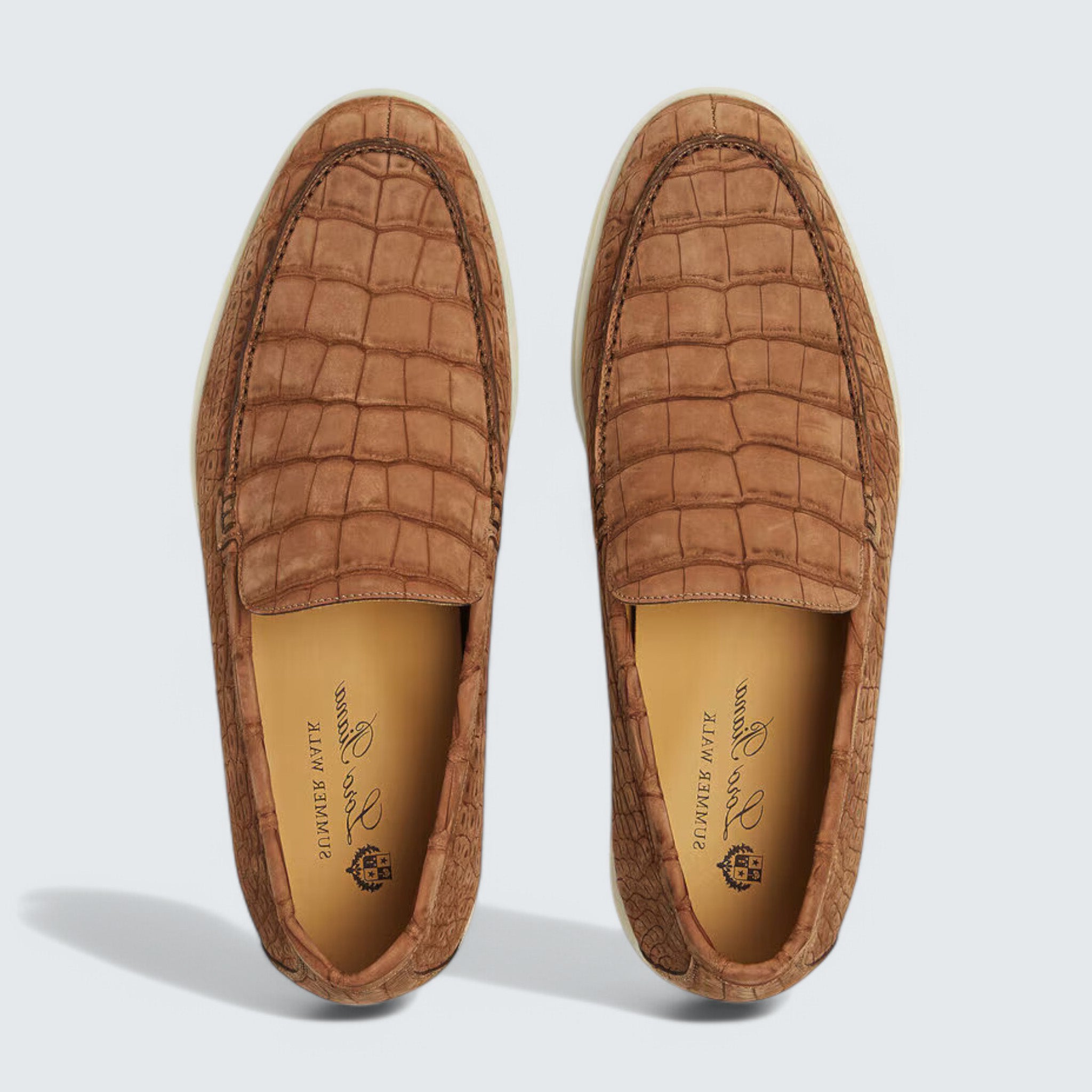 Summer Walk Loafer 'Umber Alligator