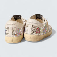 Super-Star LTD 'Swarovski Crystals with Suede Star and Heel Tab'