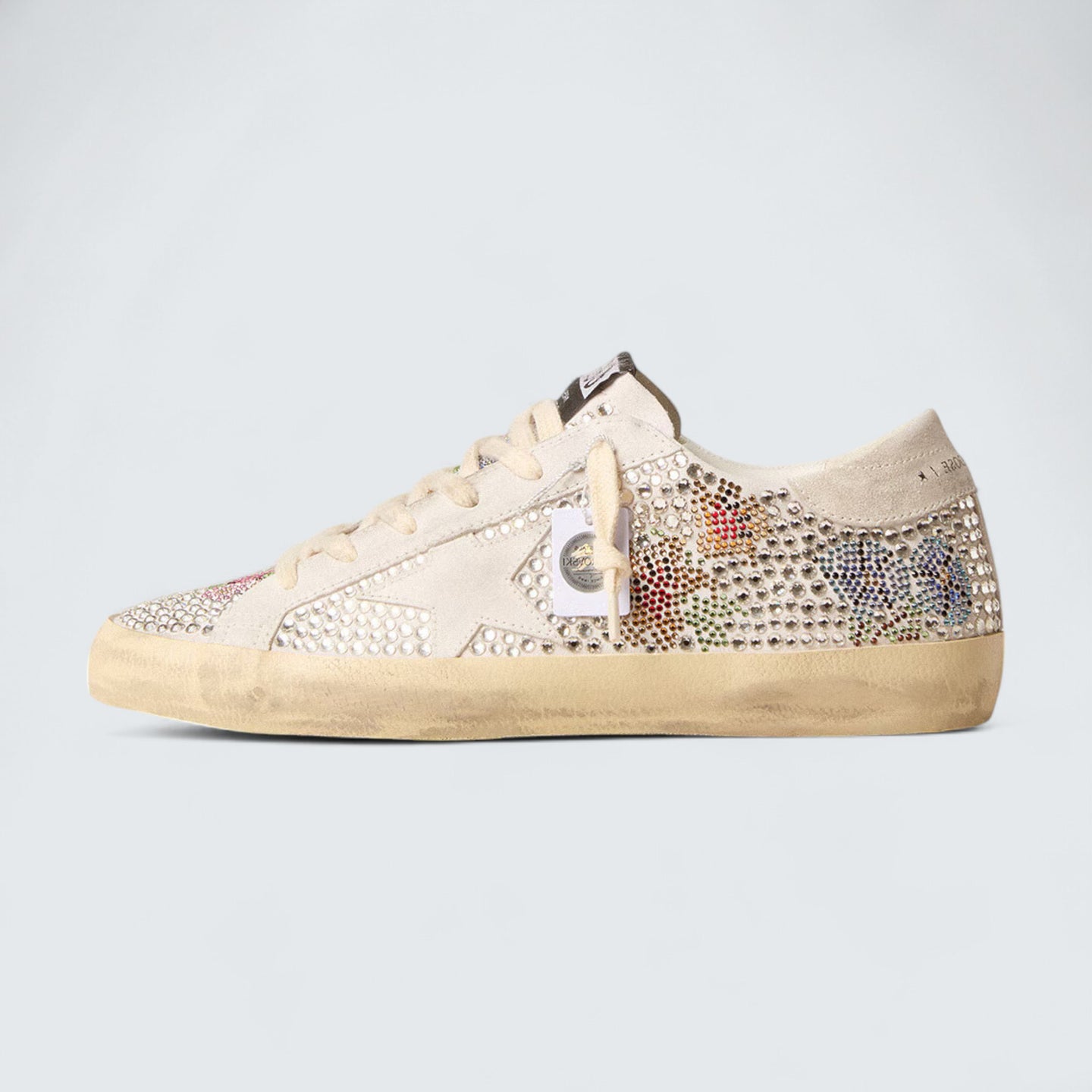 Super-Star LTD 'Swarovski Crystals with Suede Star and Heel Tab'